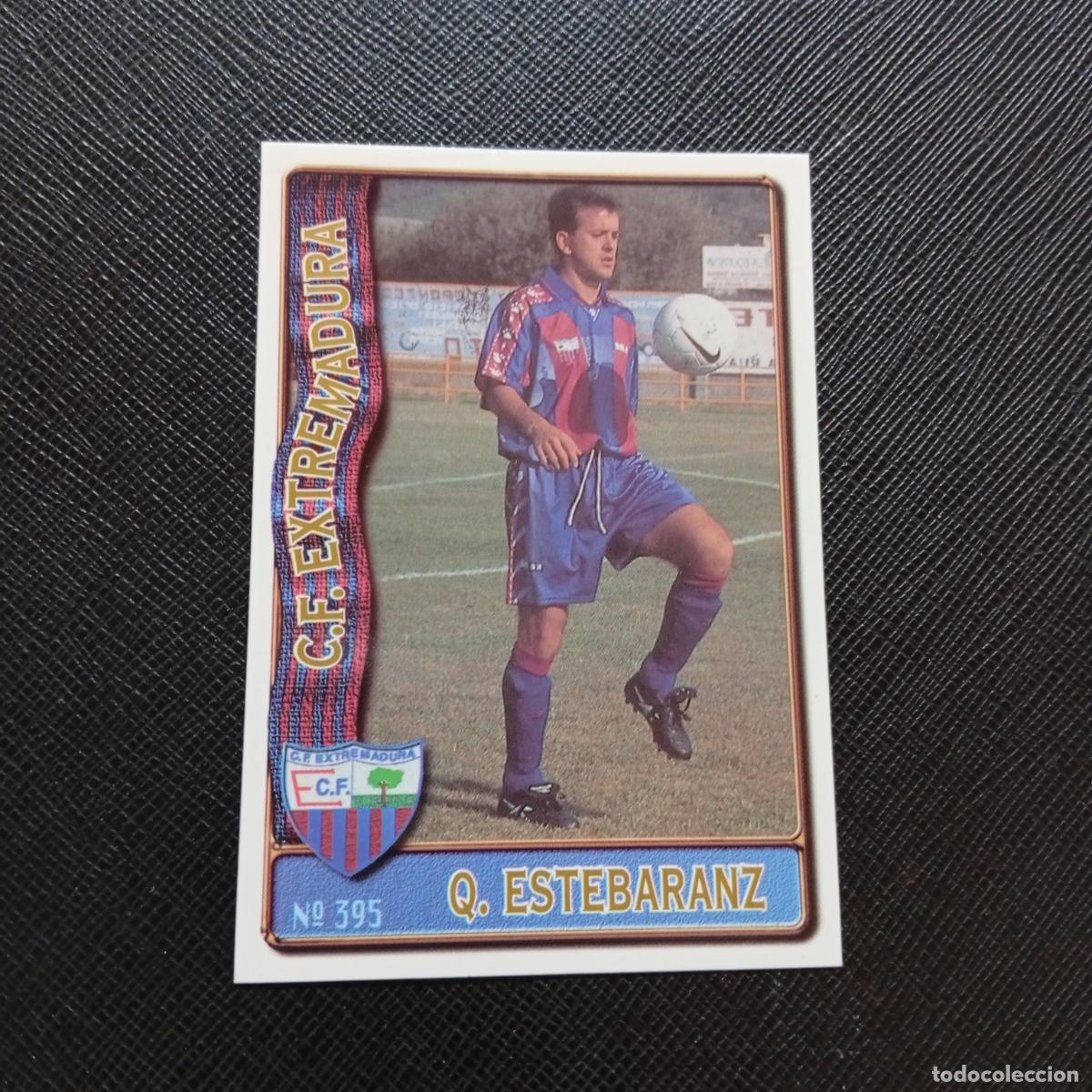 Cromos de F&uacute;tbol: 395 Q ESTEBARANZ EXTREMADURA MUNDICROMO 1996 1997 CROMO FUTBOL LIGA 96 97 - A151 PG217