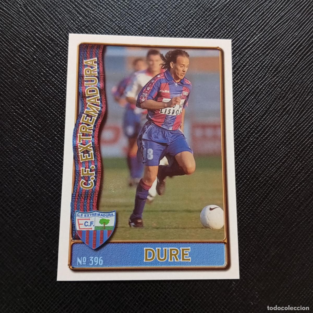 Cromos de F&uacute;tbol: 396 DURE EXTREMADURA MUNDICROMO 1996 1997 CROMO FUTBOL LIGA 96 97 - A151 PG217