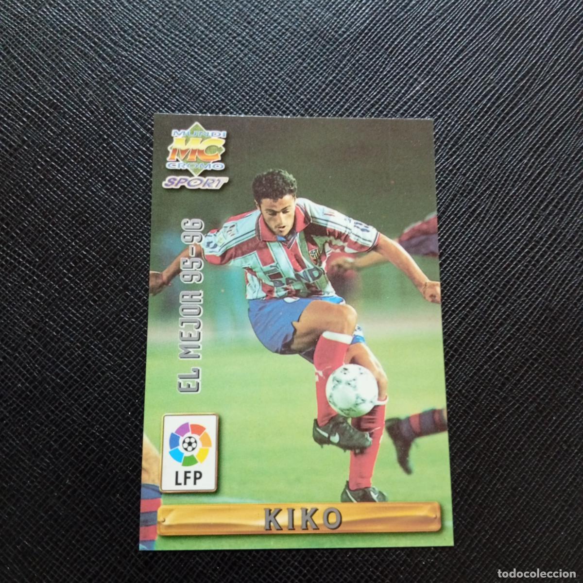 Cromos de F&uacute;tbol: 400 KIKO AT MADRID MUNDICROMO 1996 1997 CROMO FUTBOL LIGA 96 97 - A151 PG226