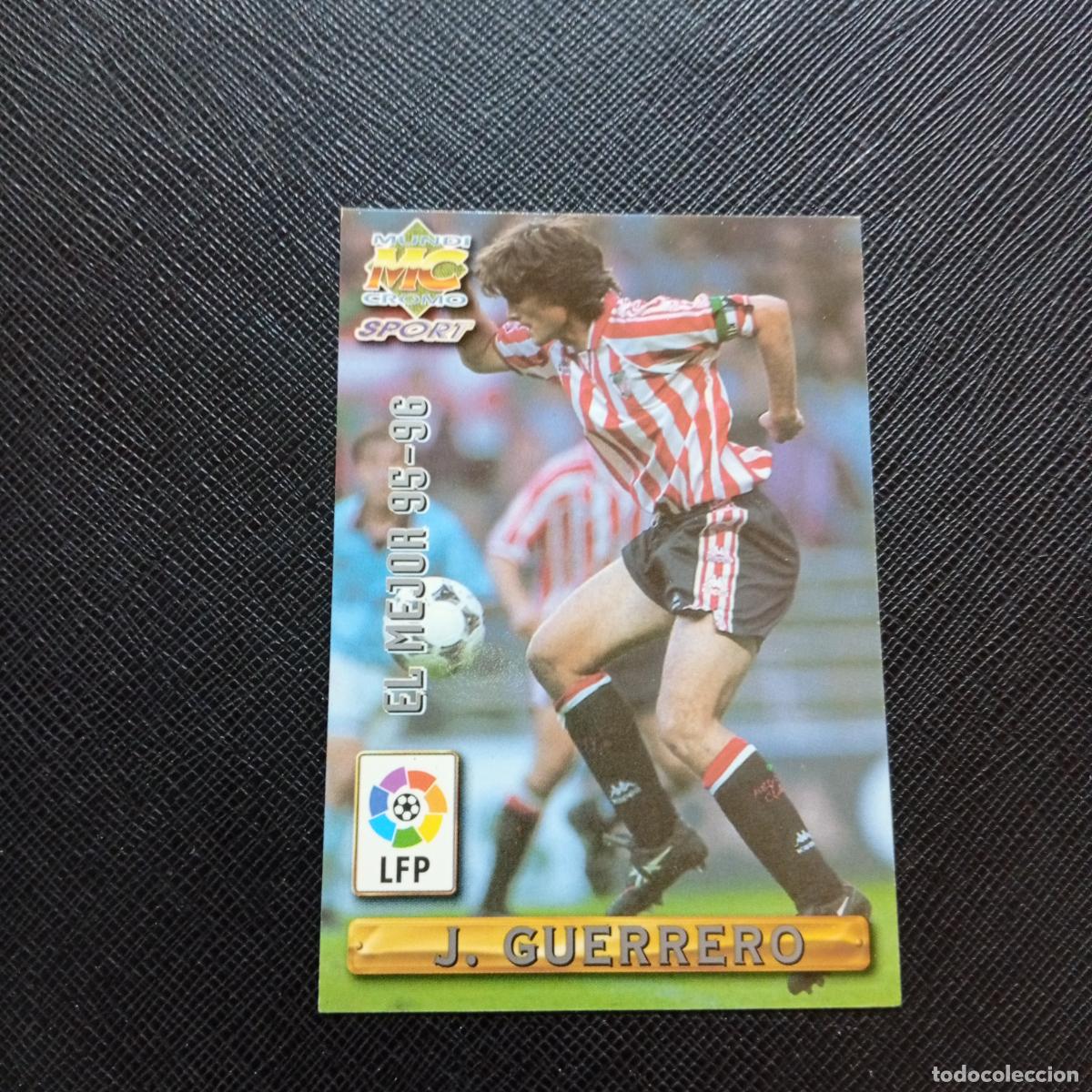Cromos de F&uacute;tbol: 412 GUERRERO BILBAO MUNDICROMO 1996 1997 CROMO FUTBOL LIGA 96 97 - A151 PG226