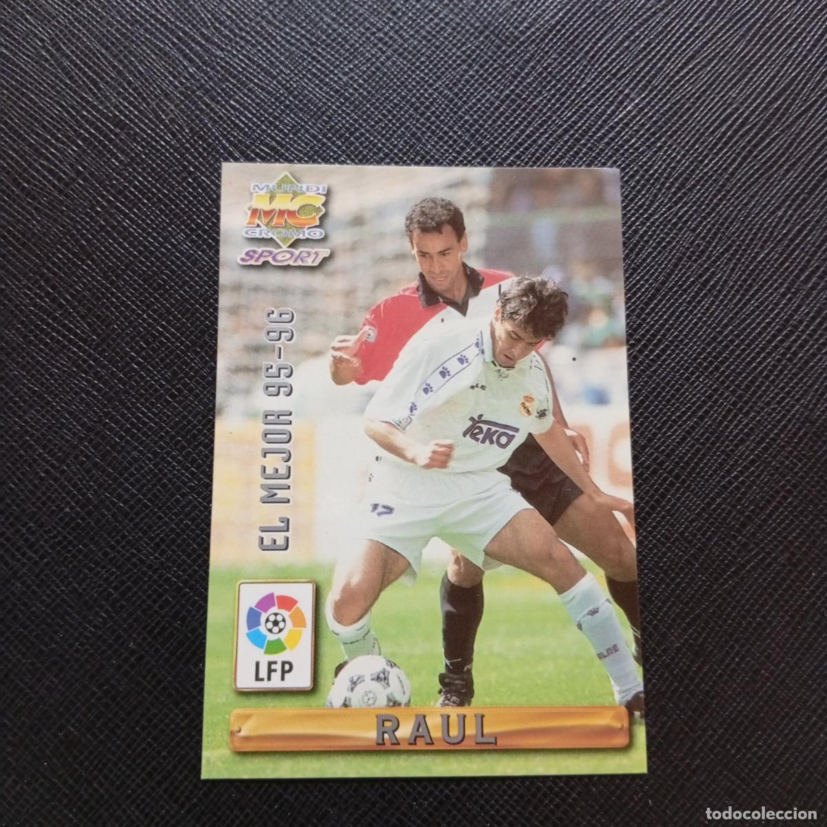Cromos de F&uacute;tbol: 405 RAUL REAL MADRID MUNDICROMO 1996 1997 CROMO FUTBOL LIGA 96 97 - A151 PG226