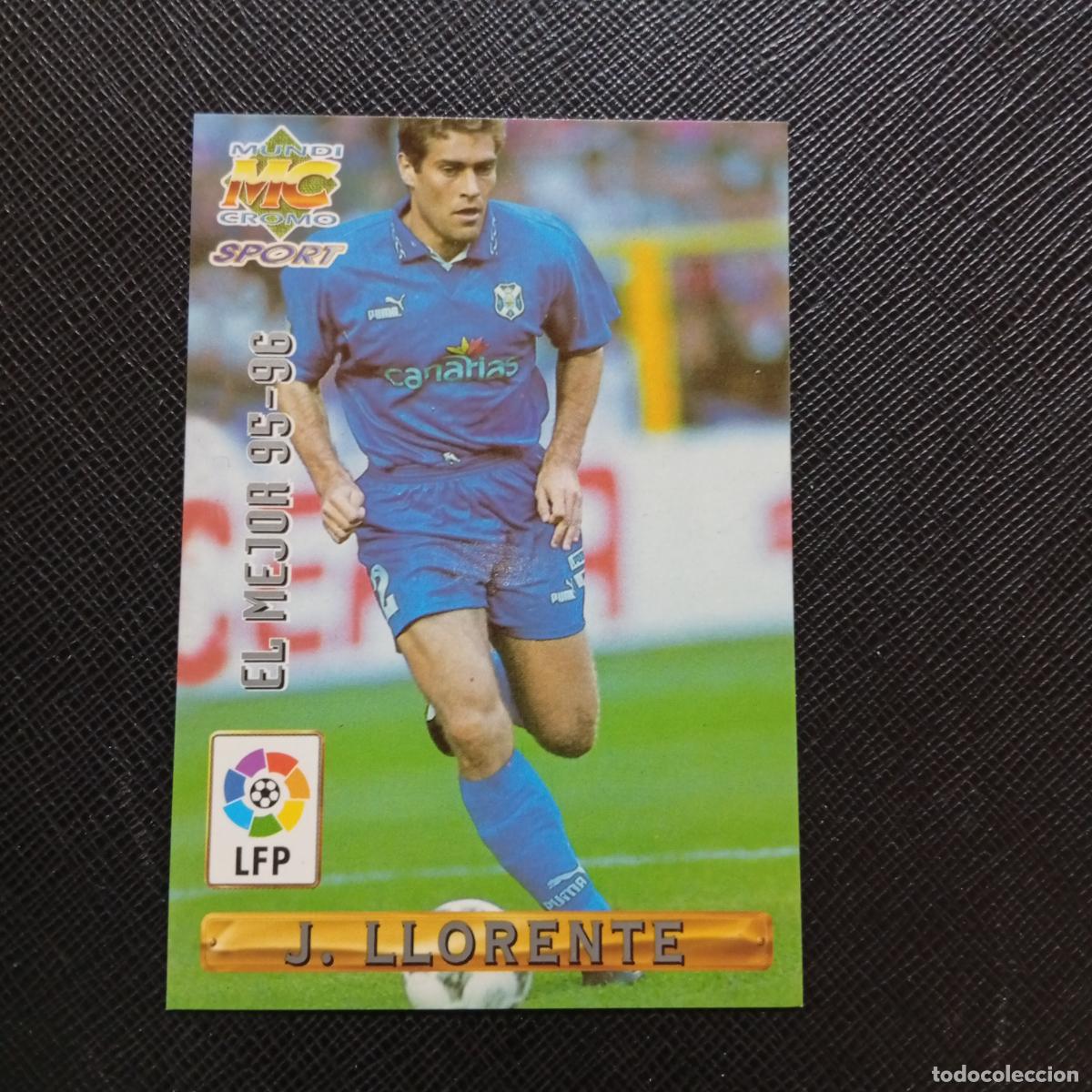 Cromos de F&uacute;tbol: 404 J LLORENTE TENERIFE MUNDICROMO 1996 1997 CROMO FUTBOL LIGA 96 97 - A151 PG235