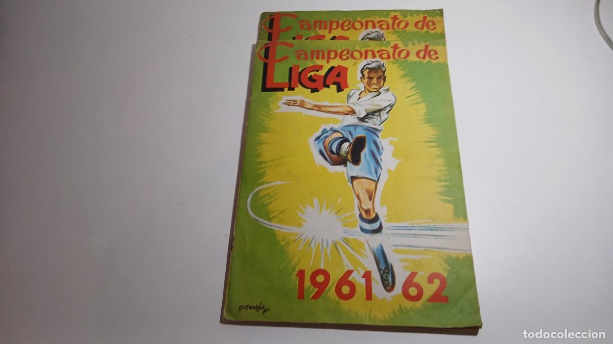 Cromos de F&uacute;tbol: CAMPEONATO DE LIGA 1961-62 DISGRA FHER DI STEFANO SIN PEGAR FALTAN 3 PARA ESTAR COMPLETO