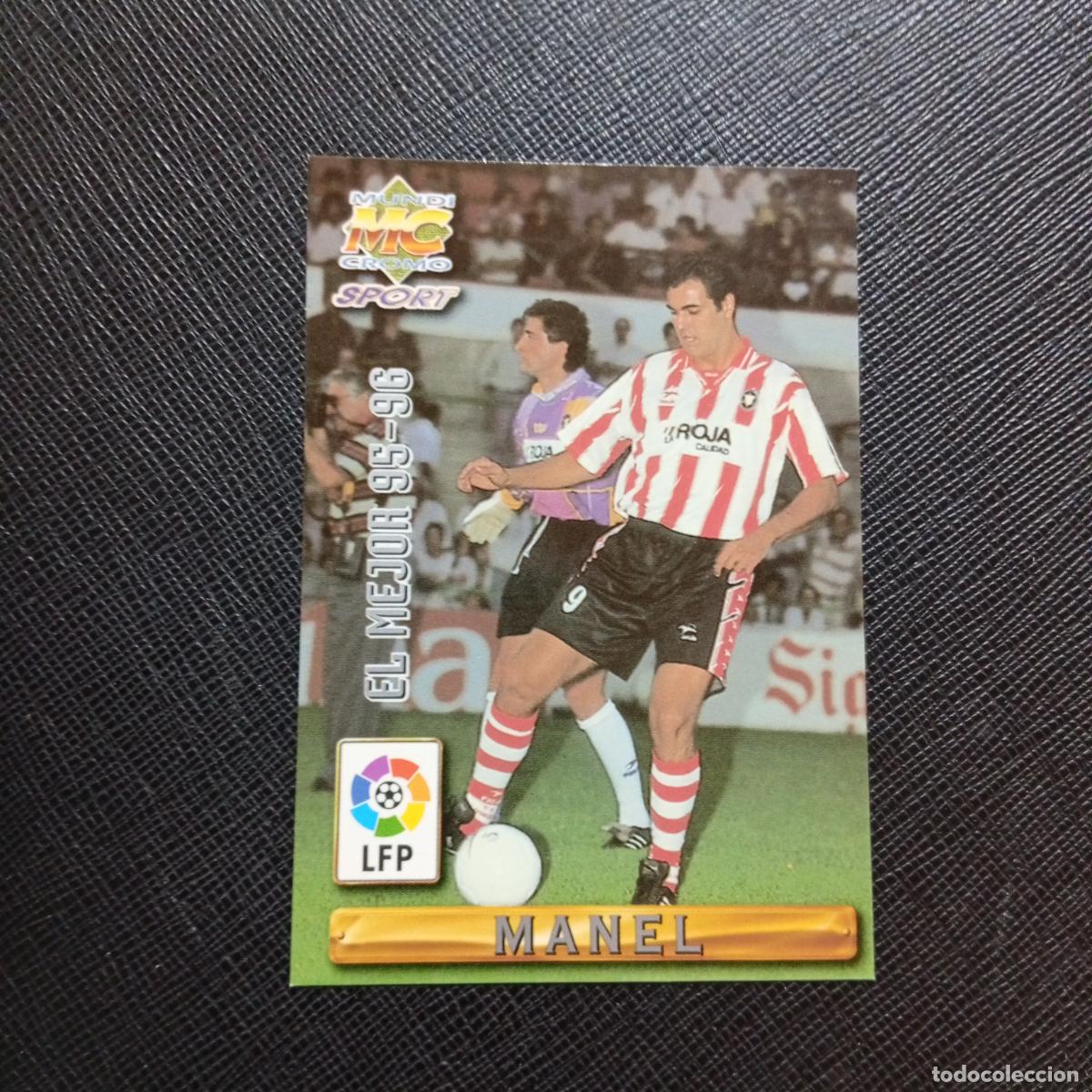Cromos de F&uacute;tbol: 420 MANEL LOGRO&Ntilde;ES MUNDICROMO 1996 1997 CROMO FUTBOL LIGA 96 97 - A151 PG244