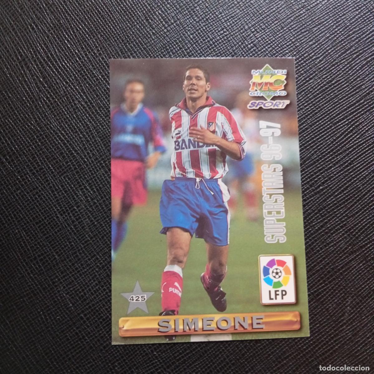 Cromos de F&uacute;tbol: 425 SIMEONE PANTIC AT MADRID MUNDICROMO 1996 1997 CROMO FUTBOL LIGA 96 97 - A151 PG244