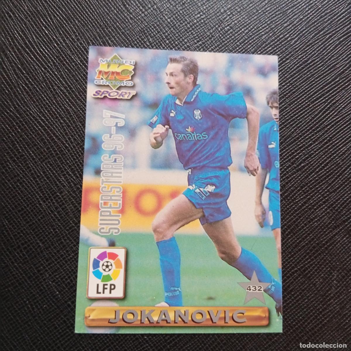 Cromos de F&uacute;tbol: 432 JOKANOVIC JUANELE TENERIFE MUNDICROMO 1996 1997 CROMO FUTBOL LIGA 96 97 - A151 PG253