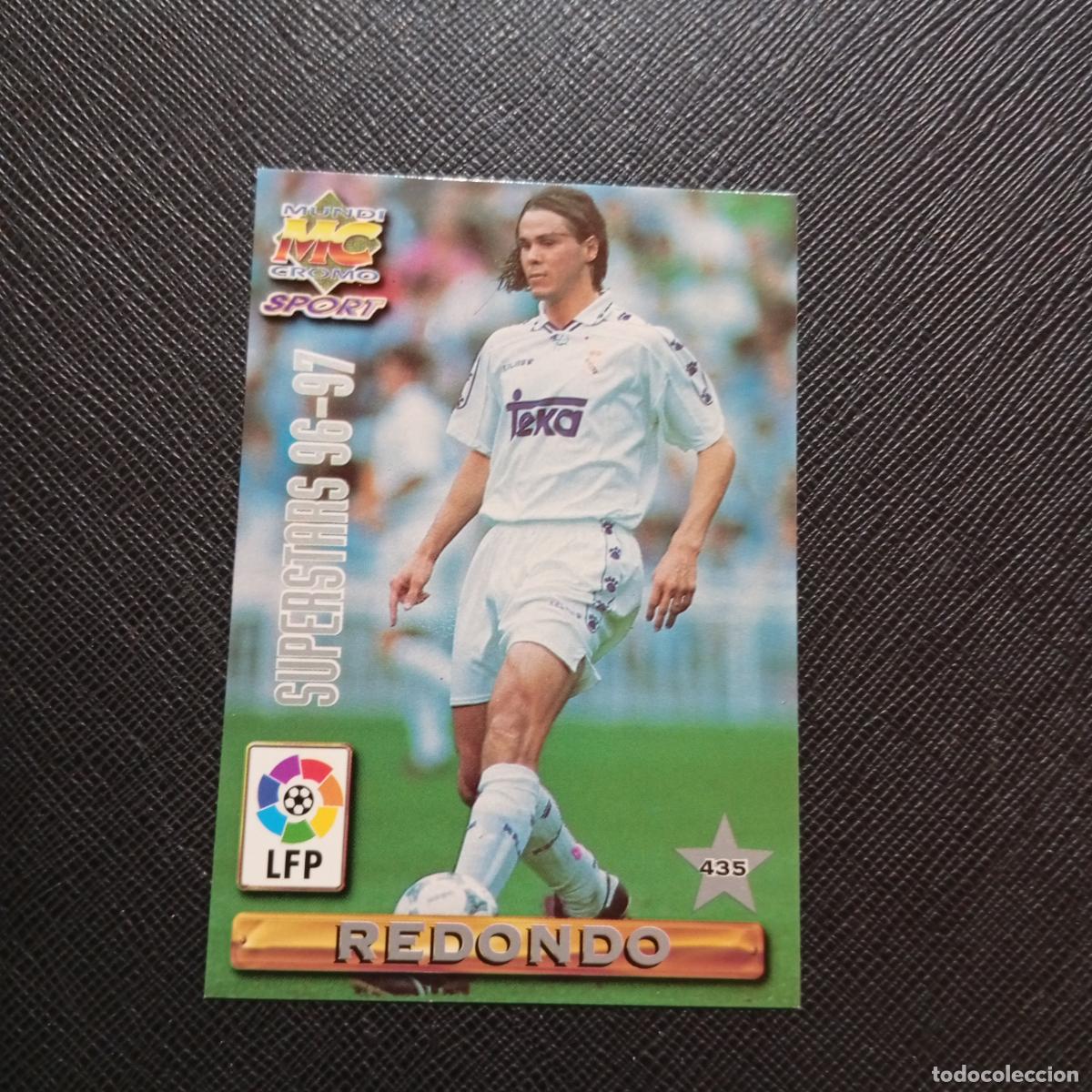 Cromos de F&uacute;tbol: 435 HIERRO REDONDO REAL MADRID MUNDICROMO 1996 1997 CROMO FUTBOL LIGA 96 97 - A151 PG253