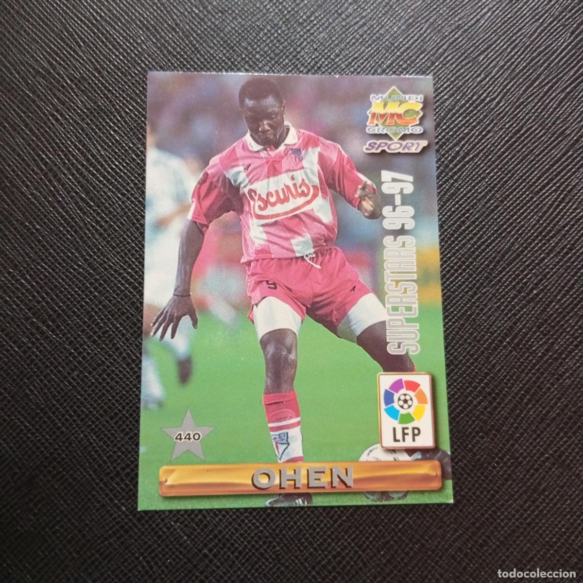 Cromos de F&uacute;tbol: 440 OHEN FABIANO COMPOSTELA MUNDICROMO 1996 1997 CROMO FUTBOL LIGA 96 97 - A151 PG253