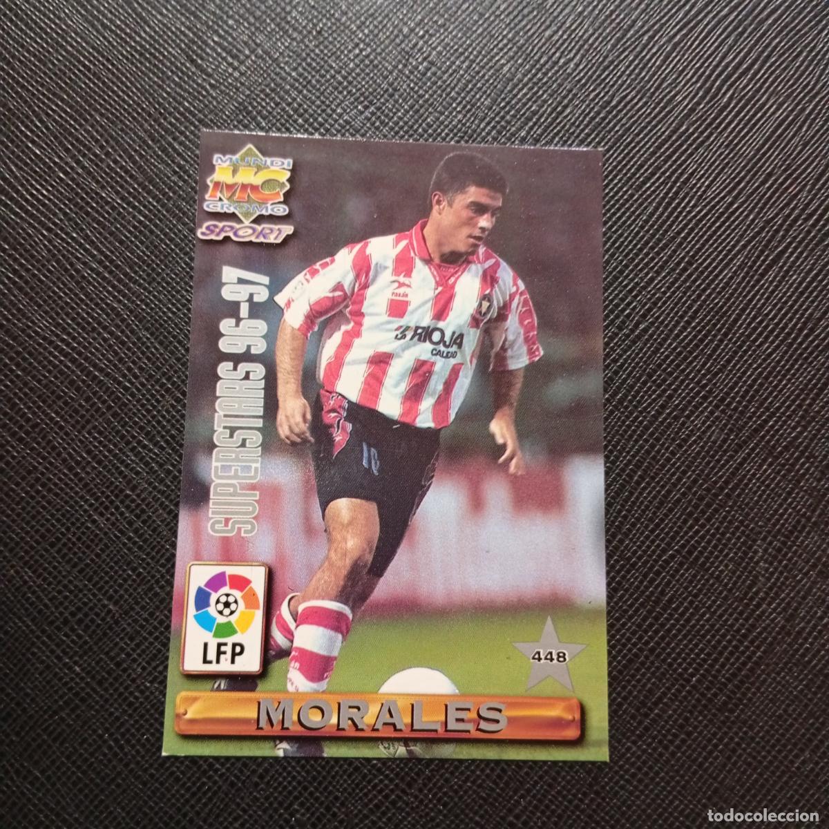 Cromos de F&uacute;tbol: 448 MORALES GUILHERME MUNDICROMO 1996 1997 CROMO FUTBOL LIGA 96 97 - A151 PG262