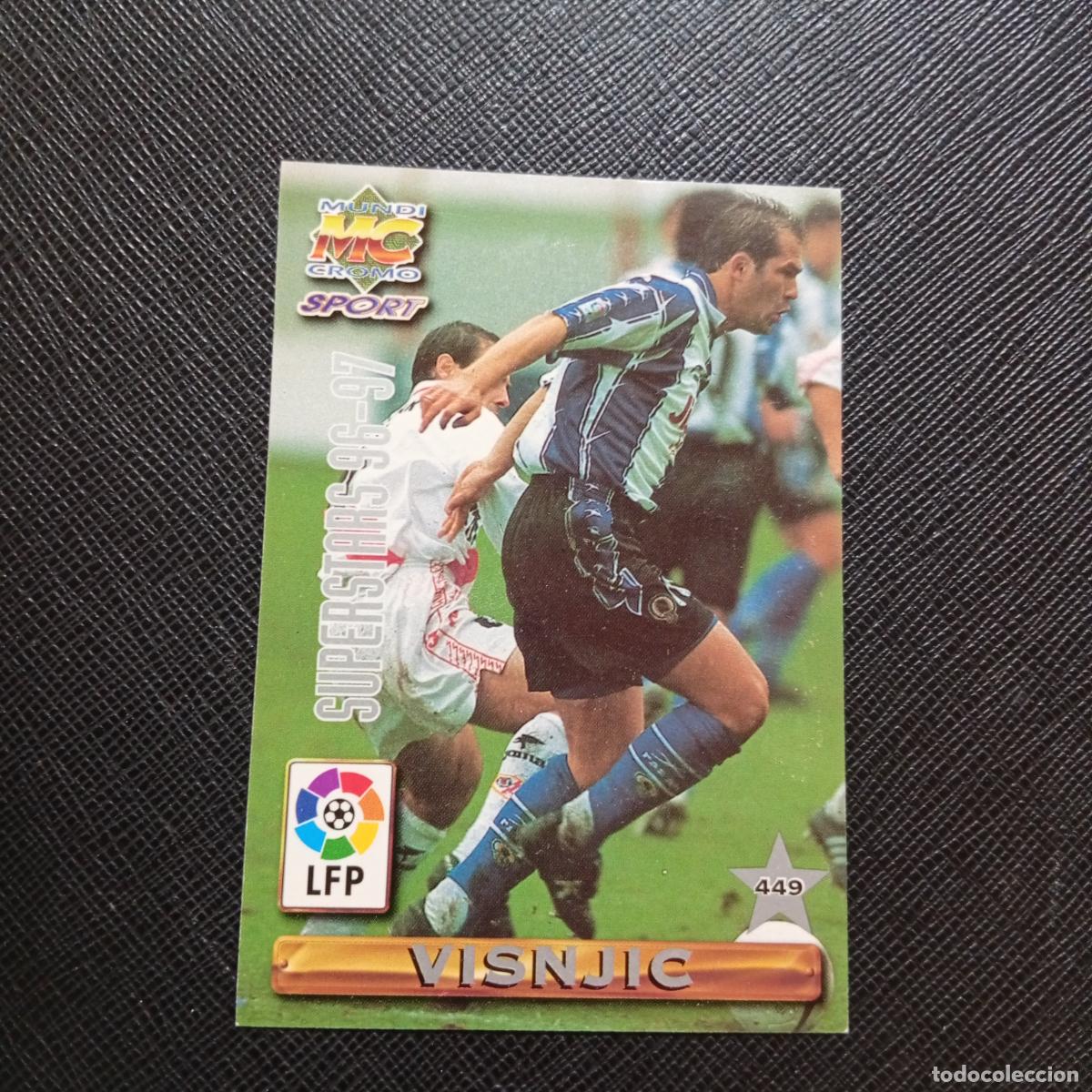 Cromos de F&uacute;tbol: 449 VISNJIC PEDRO JOSE MUNDICROMO 1996 1997 CROMO FUTBOL LIGA 96 97 - A151 PG262