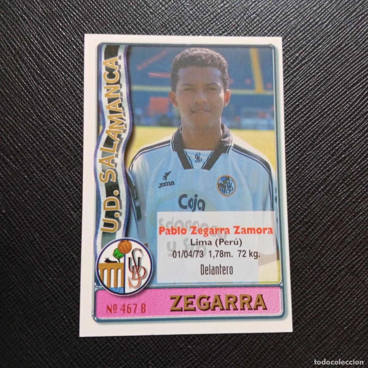Cromos de F&uacute;tbol: 467 ZEGARRA BARBARA SALAMANCA MUNDICROMO 1996 1997 CROMO FUTBOL LIGA 96 97 - A151 PG262