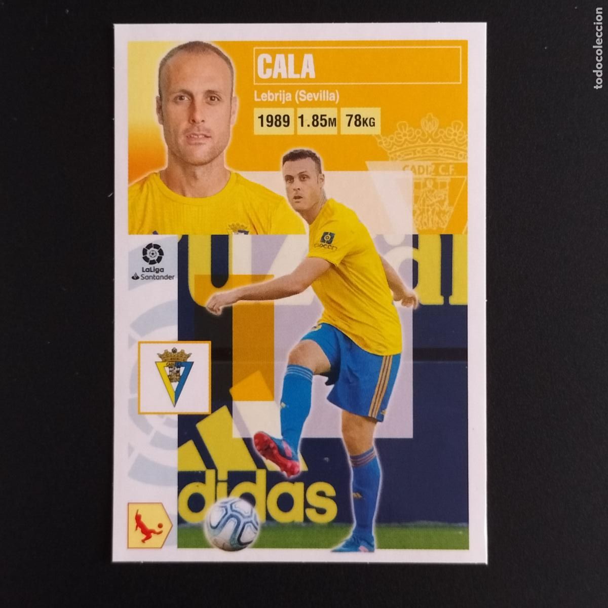 Cromos de F&uacute;tbol: N&ordm; 5 CALA CADIZ CROMOS LALIGA SANTANDER ESTE 2020 2021 20 21 LIGA PANINI