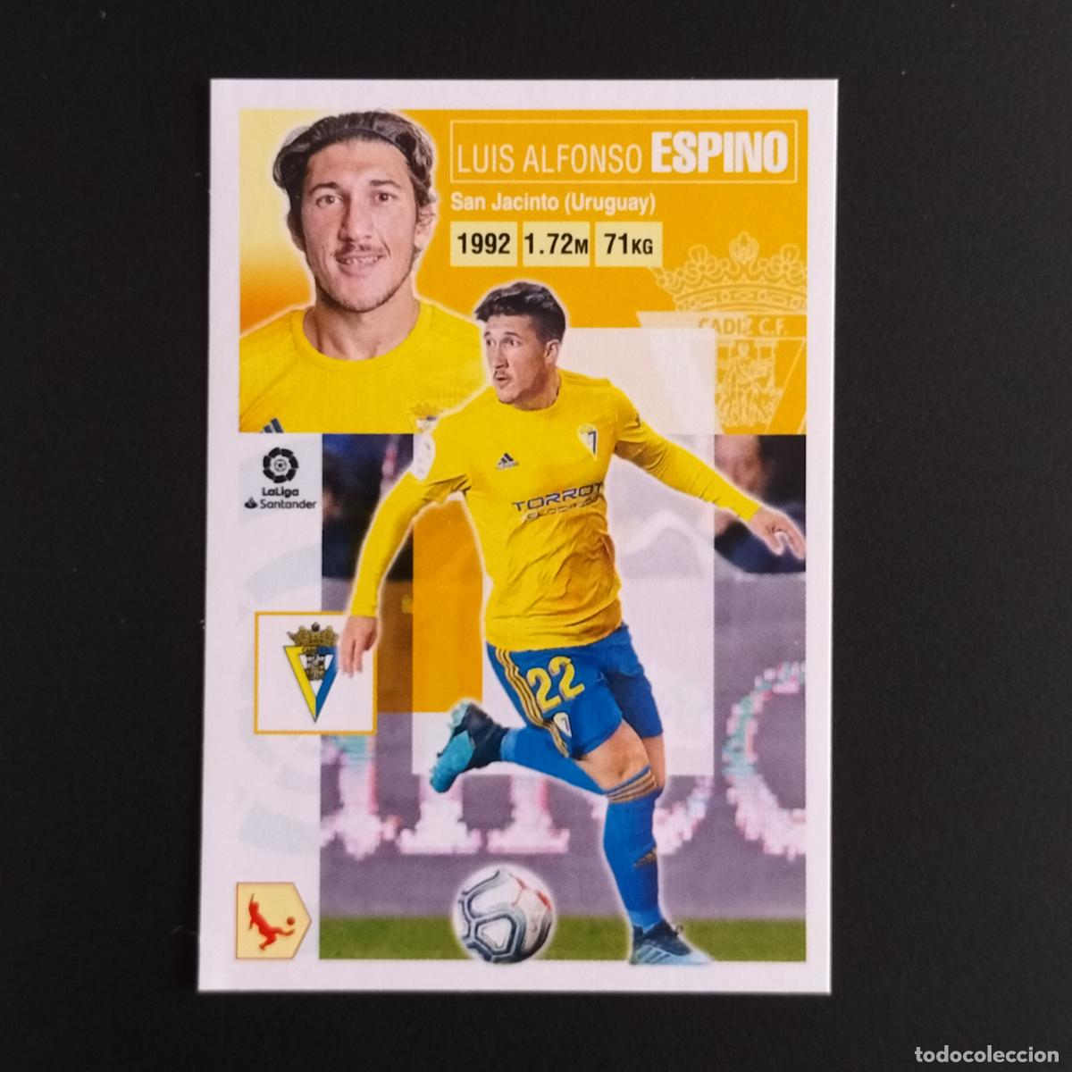 Cromos de F&uacute;tbol: N&ordm; 8 ESPINO CADIZ CROMOS LALIGA SANTANDER ESTE 2020 2021 20 21 LIGA PANINI