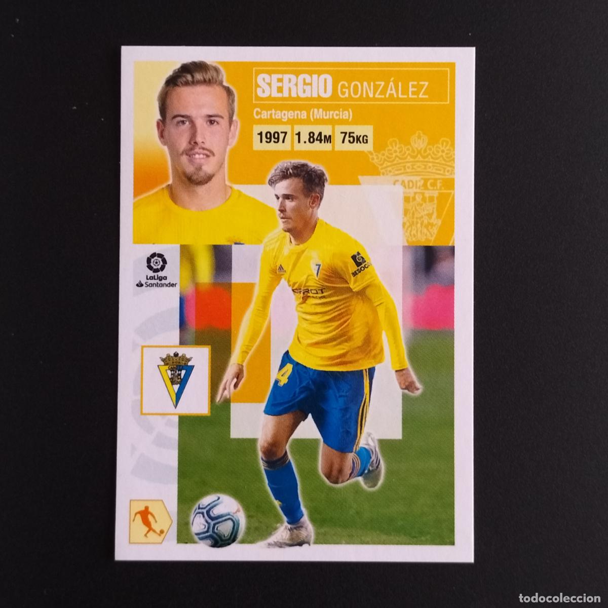 Cromos de F&uacute;tbol: N&ordm; 9 SERGIO GONZALEZ CADIZ CROMOS LALIGA SANTANDER ESTE 2020 2021 20 21 LIGA PANINI