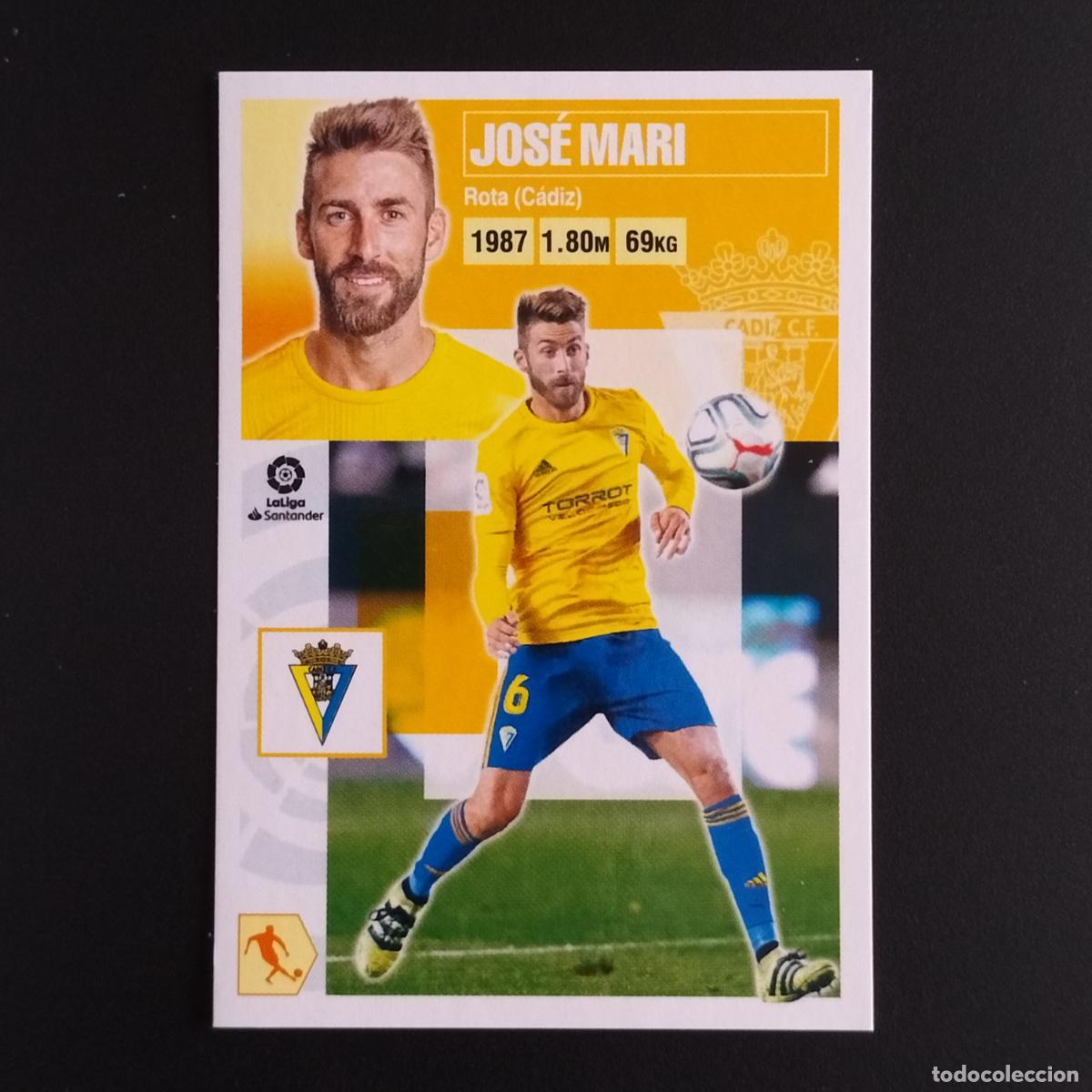 Cromos de F&uacute;tbol: N&ordm; 11 JOSE MARI CADIZ CROMOS LALIGA SANTANDER ESTE 2020 2021 20 21 LIGA PANINI