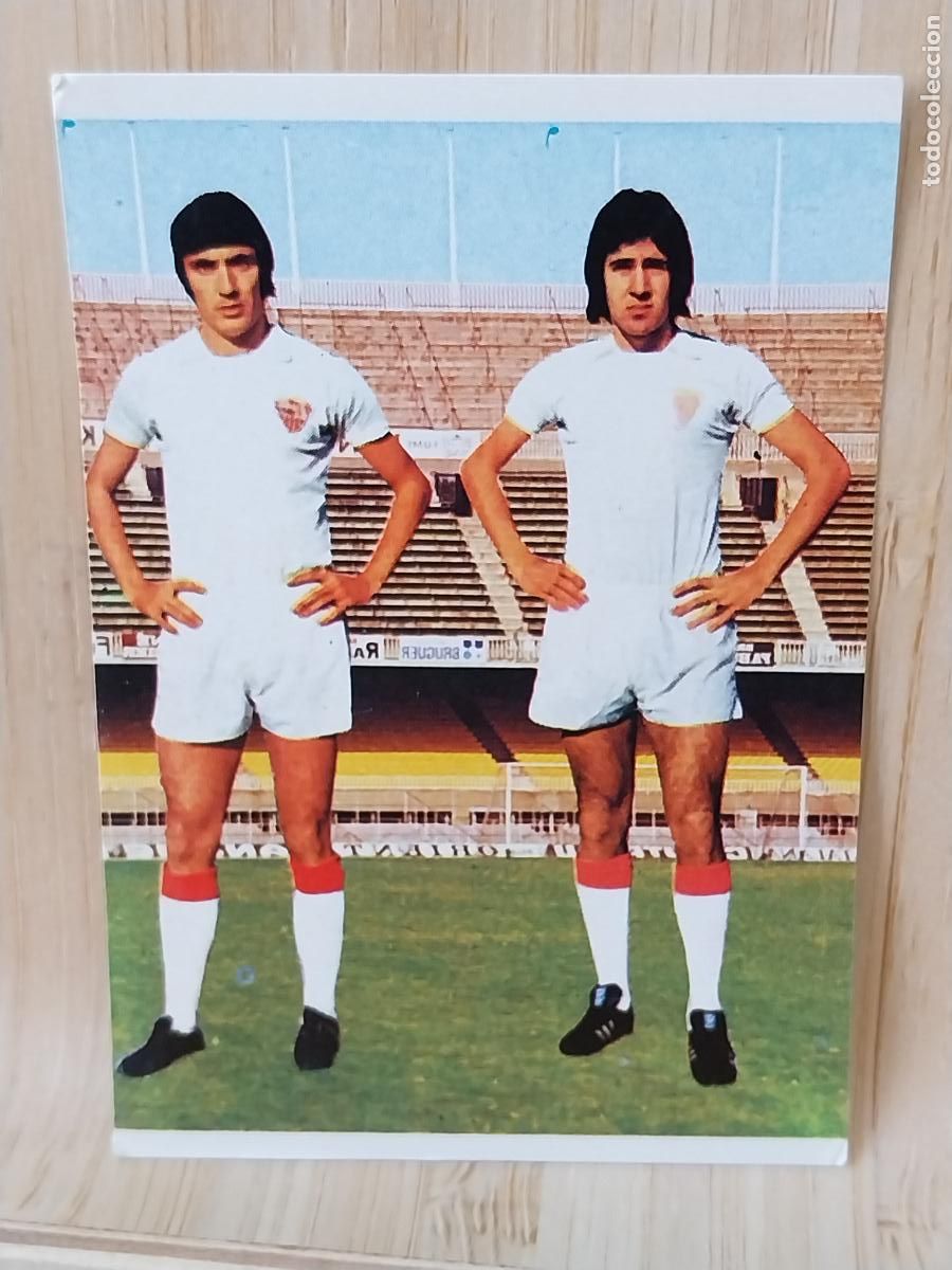 Cromos de F&uacute;tbol: RIVAS *** JAEN SEVILLA # 187 LIGA 1975 75 76 ED RUIROMER CROMO SIN PEGAR NUNCA