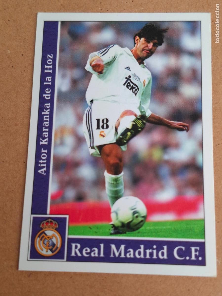Cromos de F&uacute;tbol: MUNDICROMO 2001 2002 01 02 - 6 KARANKA - REAL MADRID