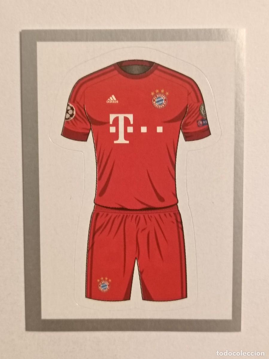 Cromos de F&uacute;tbol: #365 UNIFORME (BAYERN MUNICH) UEFA CHAMPIONS LEAGUE 2015/2016 TOPPS