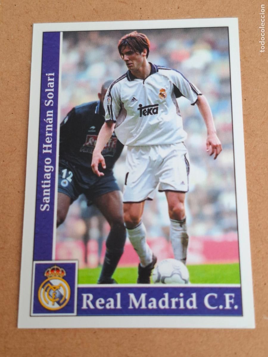 Cromos de F&uacute;tbol: MUNDICROMO 2001 2002 01 02 - 9 SOLARI - REAL MADRID