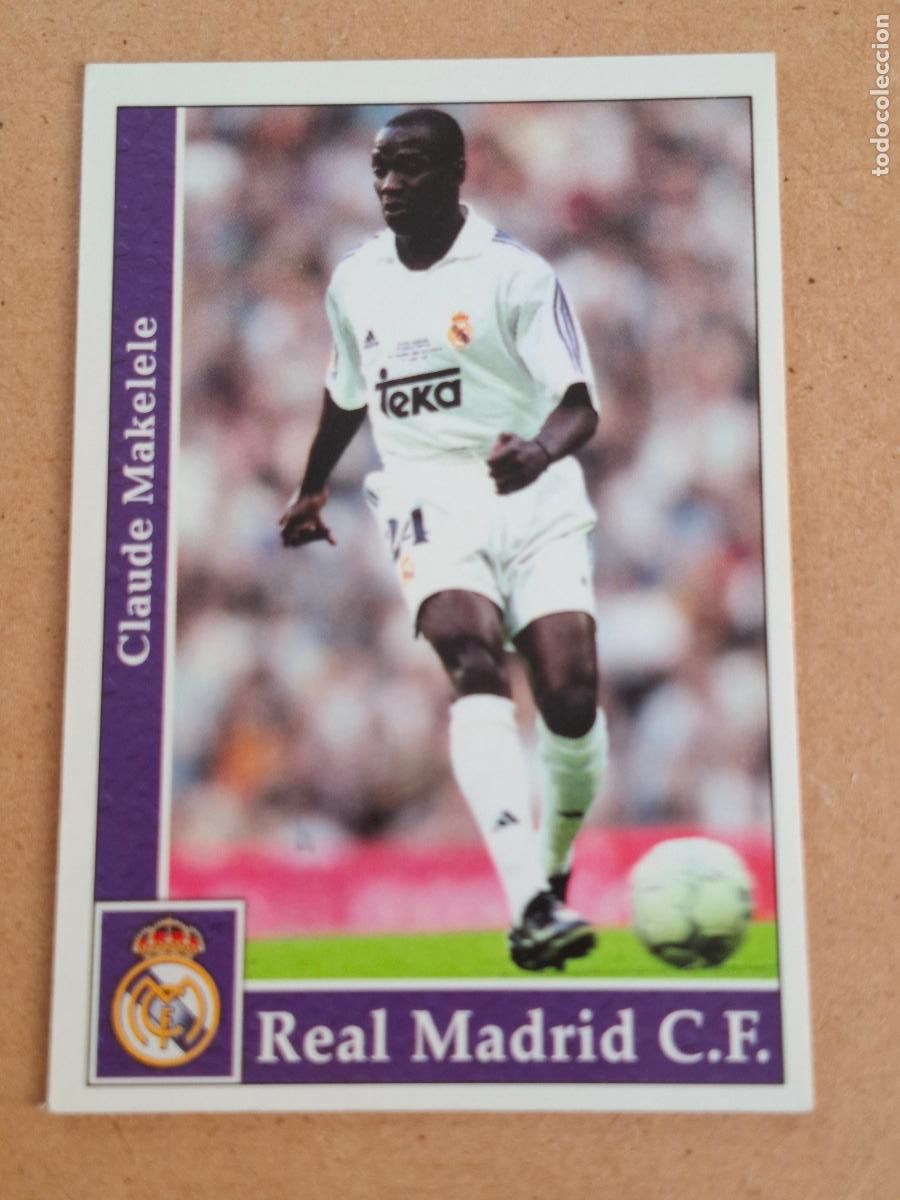 Cromos de F&uacute;tbol: MUNDICROMO 2001 2002 01 02 - 11 MAKELELE - REAL MADRID
