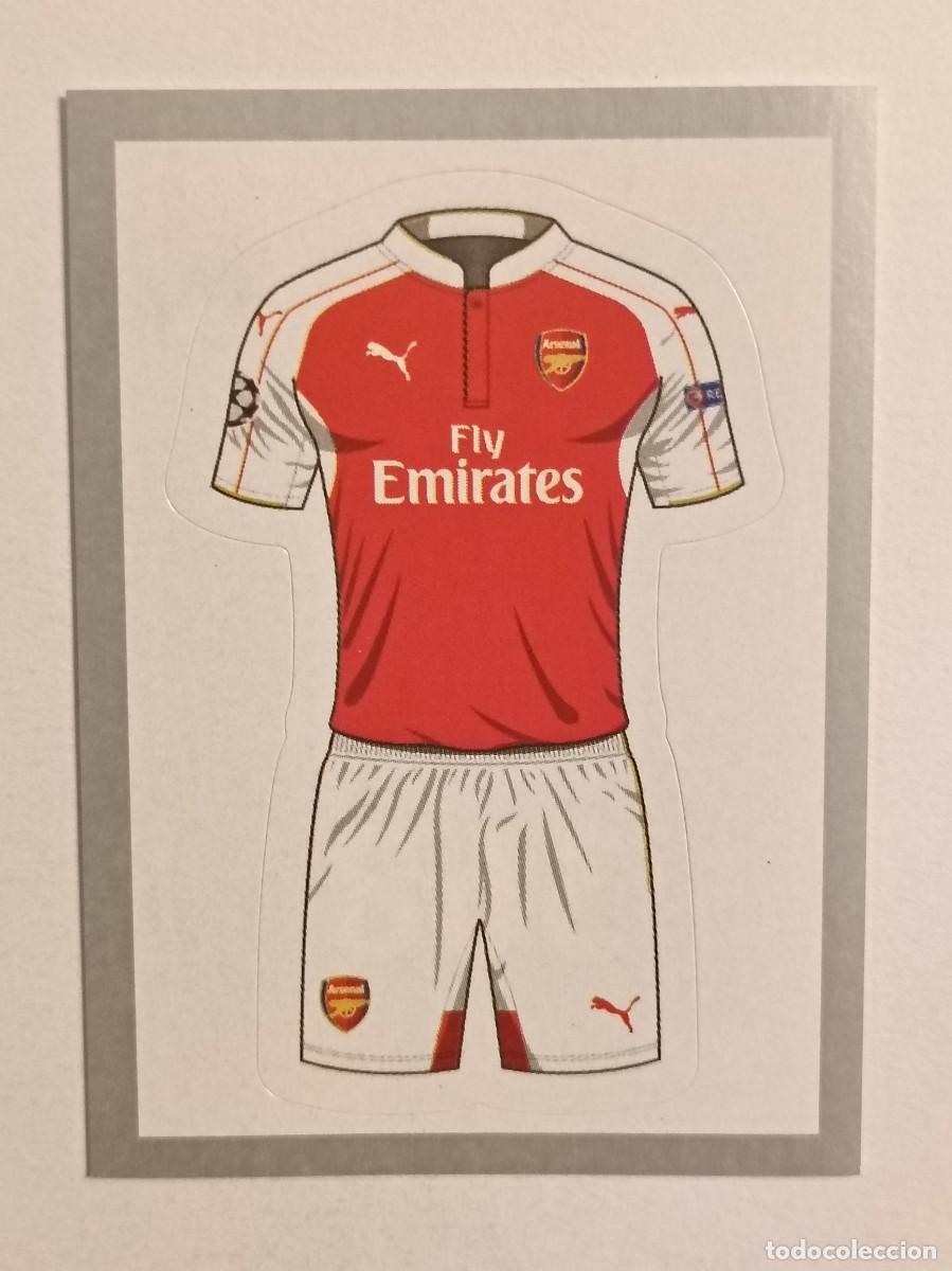 Cromos de F&uacute;tbol: #368 UNIFORME (ARSENAL) UEFA CHAMPIONS LEAGUE 2015/2016 TOPPS