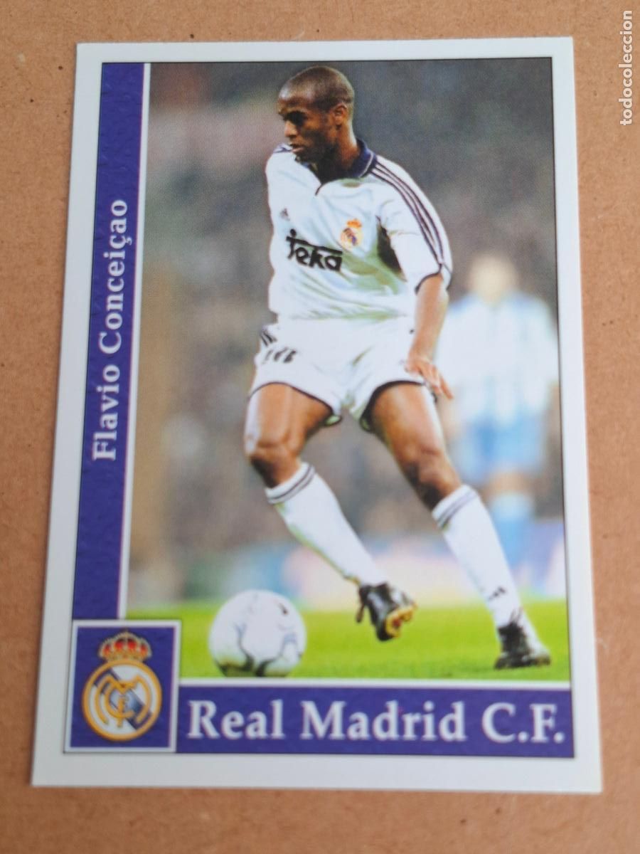 Cromos de F&uacute;tbol: MUNDICROMO 2001 2002 01 02 - 12 CONCEI&Ccedil;AO - REAL MADRID