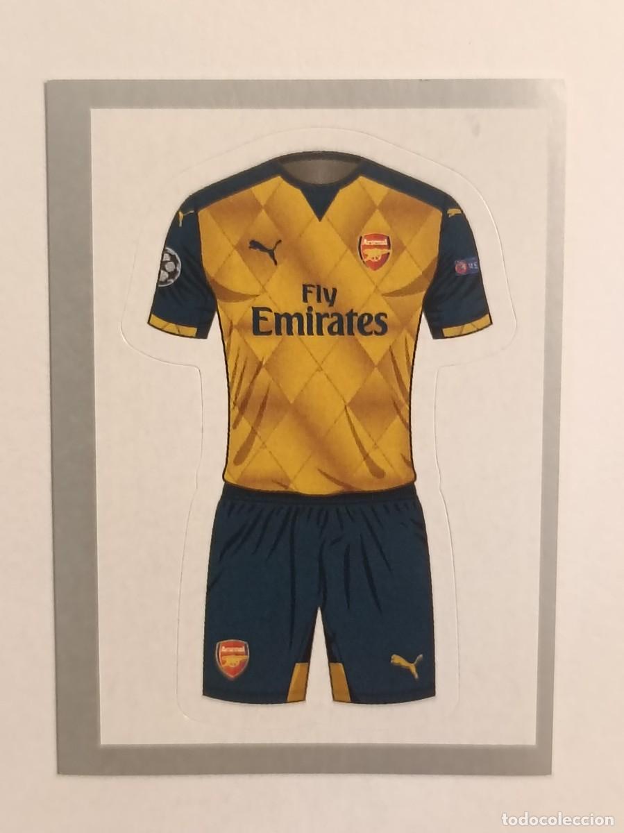 Cromos de F&uacute;tbol: #369 UNIFORME (ARSENAL) UEFA CHAMPIONS LEAGUE 2015/2016 TOPPS