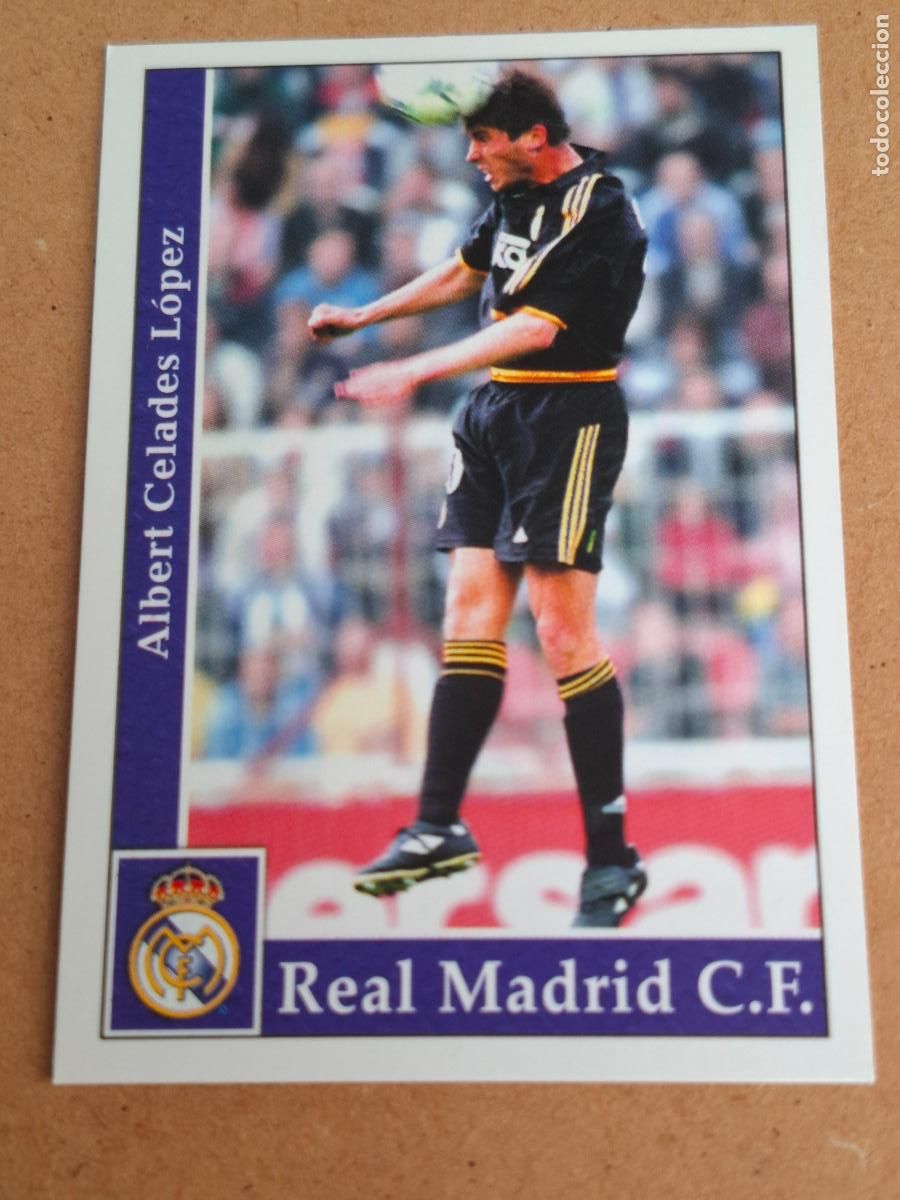 Cromos de F&uacute;tbol: MUNDICROMO 2001 2002 01 02 - 13 CELADES - REAL MADRID