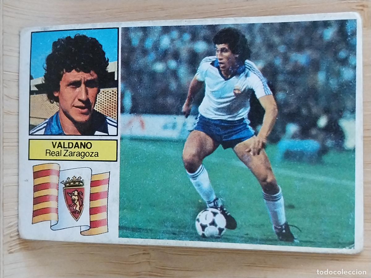 Cromos de F&uacute;tbol: VALDANO ZARAGOZA LIGA 1982 82 83 ED ESTE CROMO ORIGINAL