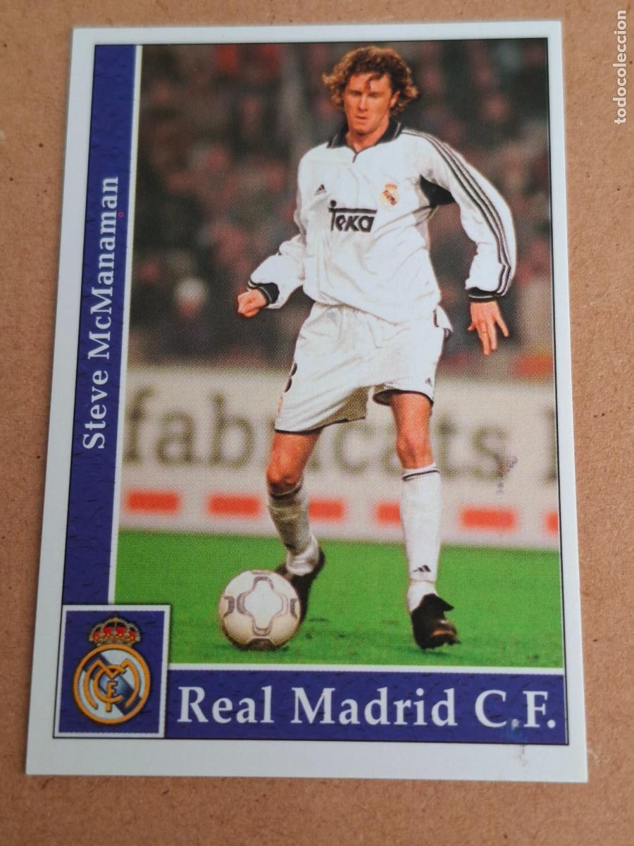 Cromos de F&uacute;tbol: MUNDICROMO 2001 2002 01 02 - 14 MCMANAMAN - REAL MADRID