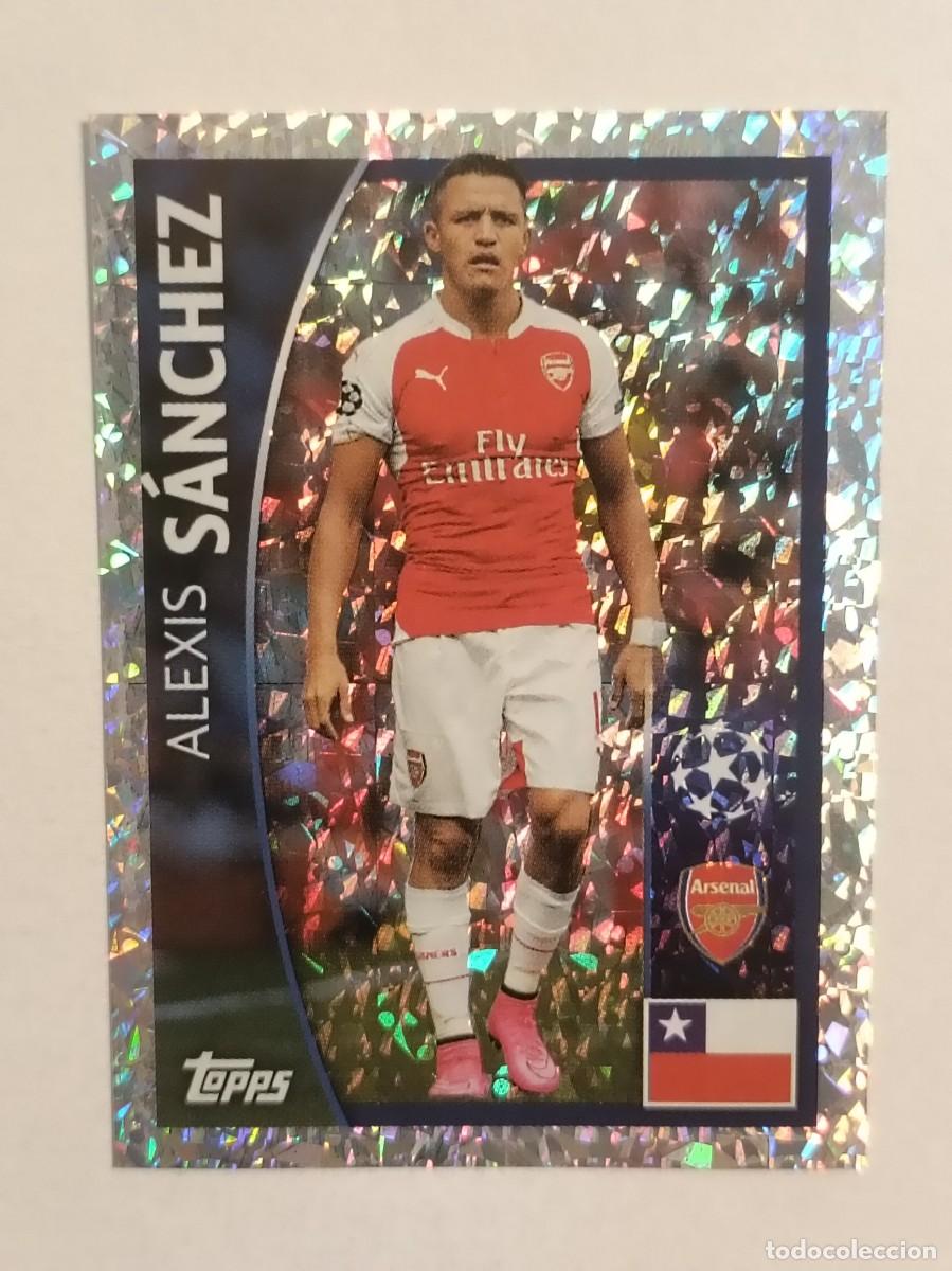 Cromos de F&uacute;tbol: #370 ALEXIS SANCHEZ (ARSENAL) UEFA CHAMPIONS LEAGUE 2015/2016 TOPPS