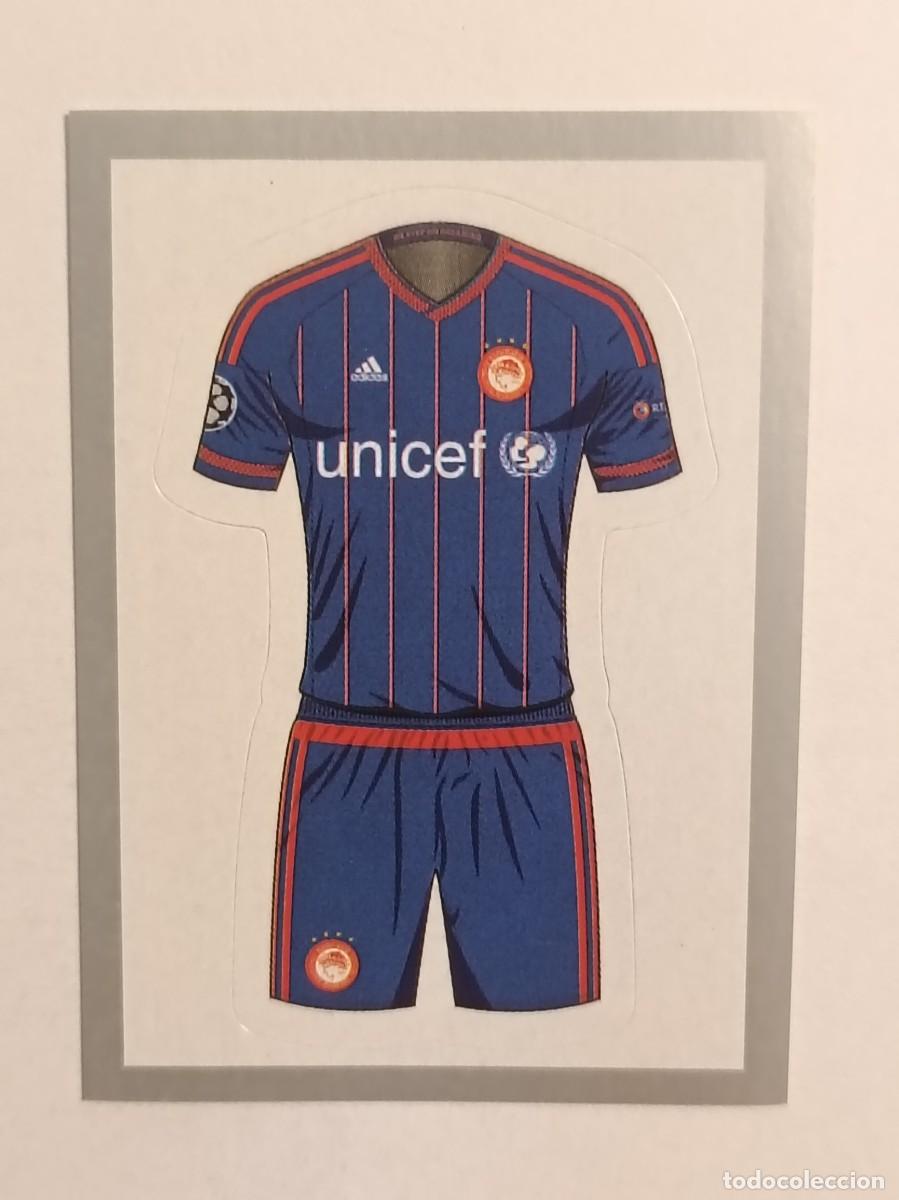 Cromos de F&uacute;tbol: #372 UNIFORME (OLYMPIACOS) UEFA CHAMPIONS LEAGUE 2015/2016 TOPPS
