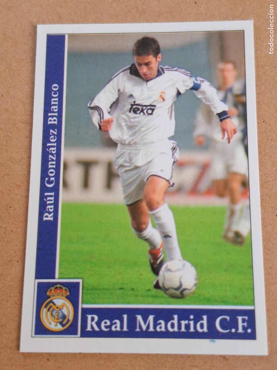Cromos de F&uacute;tbol: MUNDICROMO 2001 2002 01 02 - 16 RA&Uacute;L - REAL MADRID