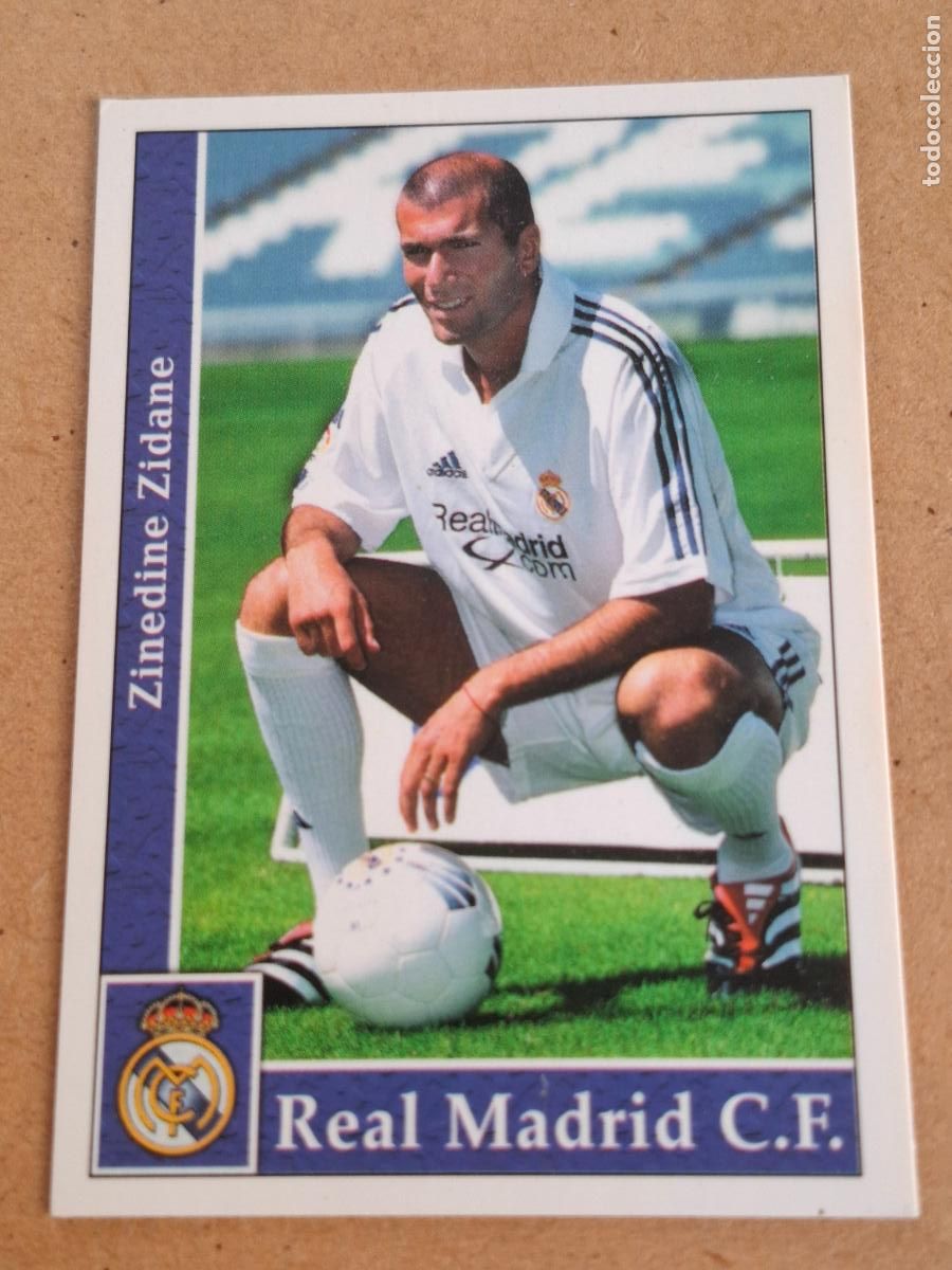 Cromos de F&uacute;tbol: MUNDICROMO 2001 2002 01 02 - 17 ZIDANE ( ROOKIE ) - REAL MADRID