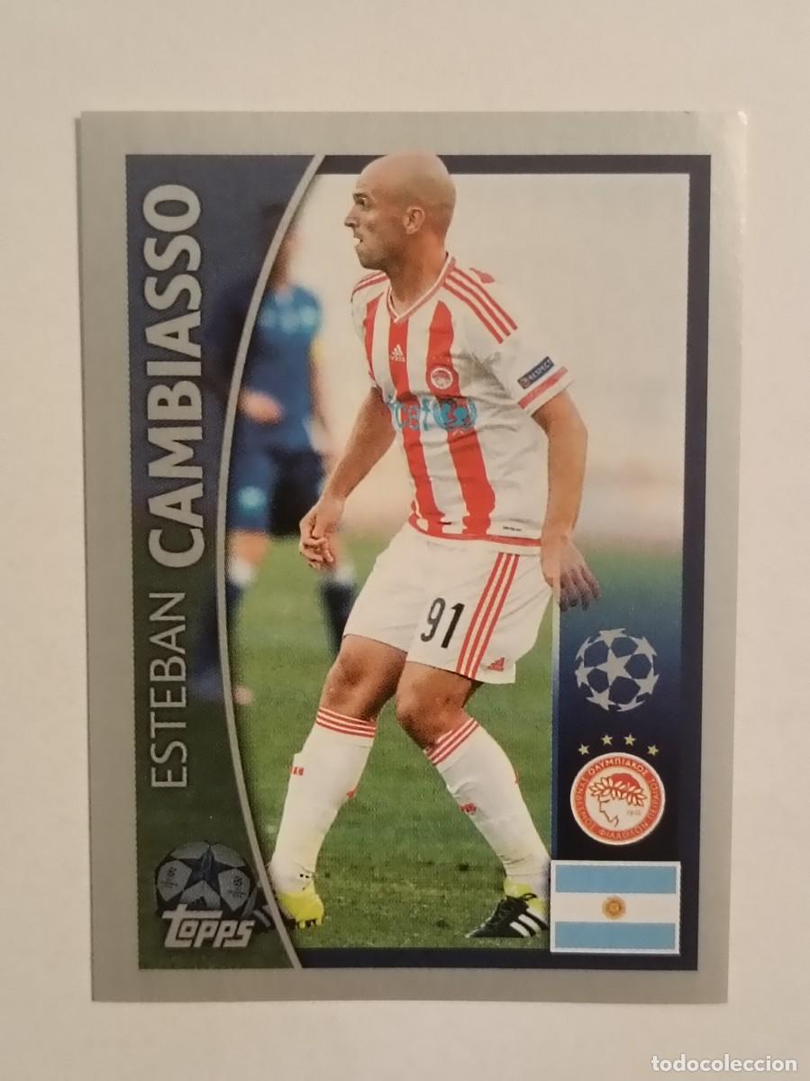 Cromos de F&uacute;tbol: #373 CAMBIASSO (OLYMPIACOS) UEFA CHAMPIONS LEAGUE 2015/2016 TOPPS