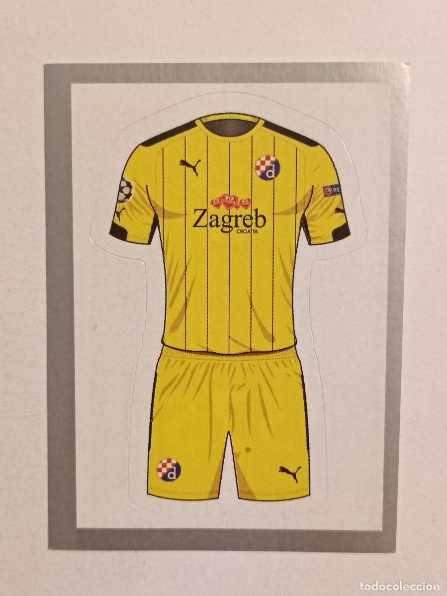 Cromos de F&uacute;tbol: #375 UNIFORME (DINAMO ZAGREB) UEFA CHAMPIONS LEAGUE 2015/2016 TOPPS