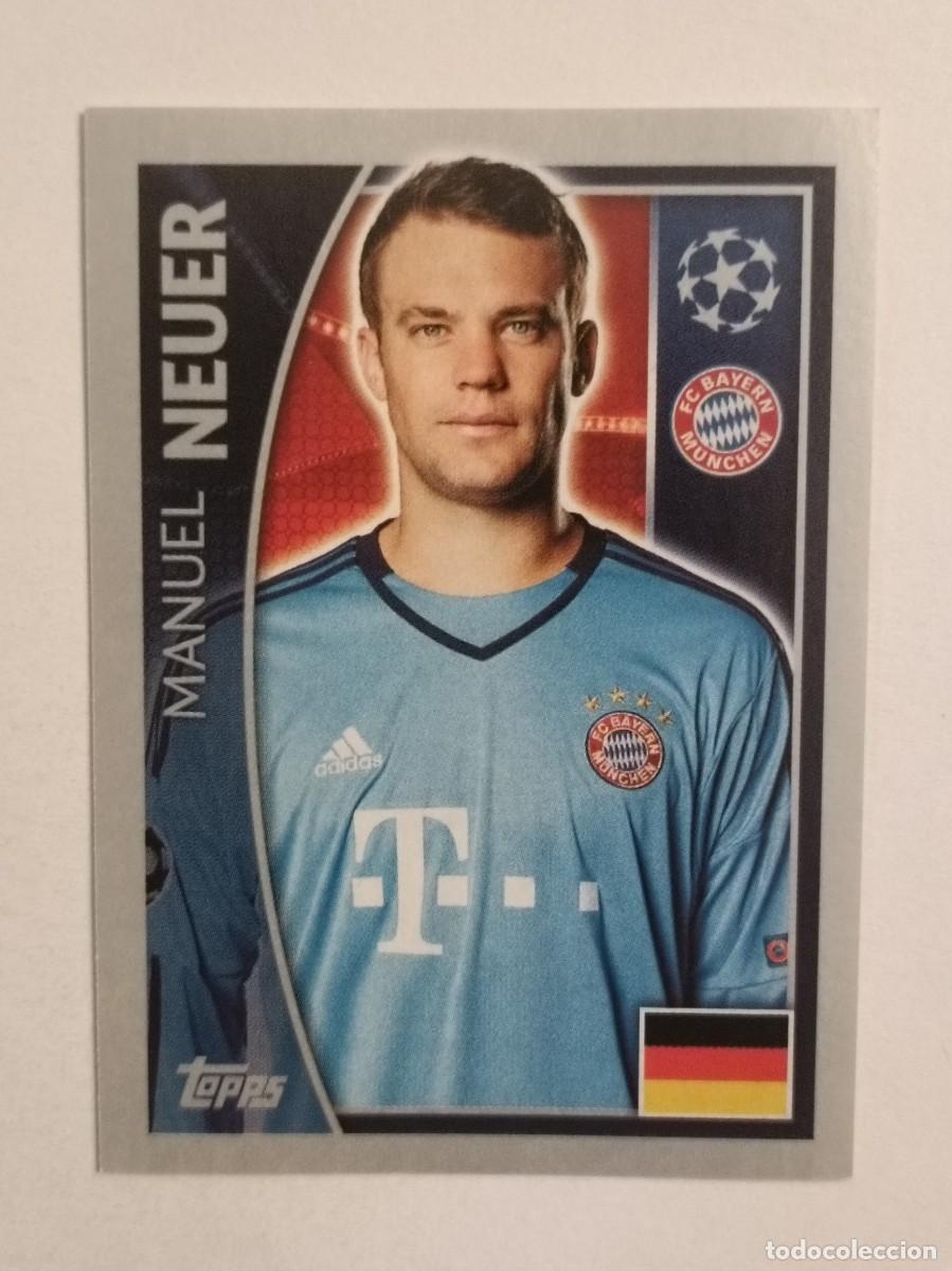 Cromos de F&uacute;tbol: #378 NEUER (BAYERN MUNICH) UEFA CHAMPIONS LEAGUE 2015/2016 TOPPS