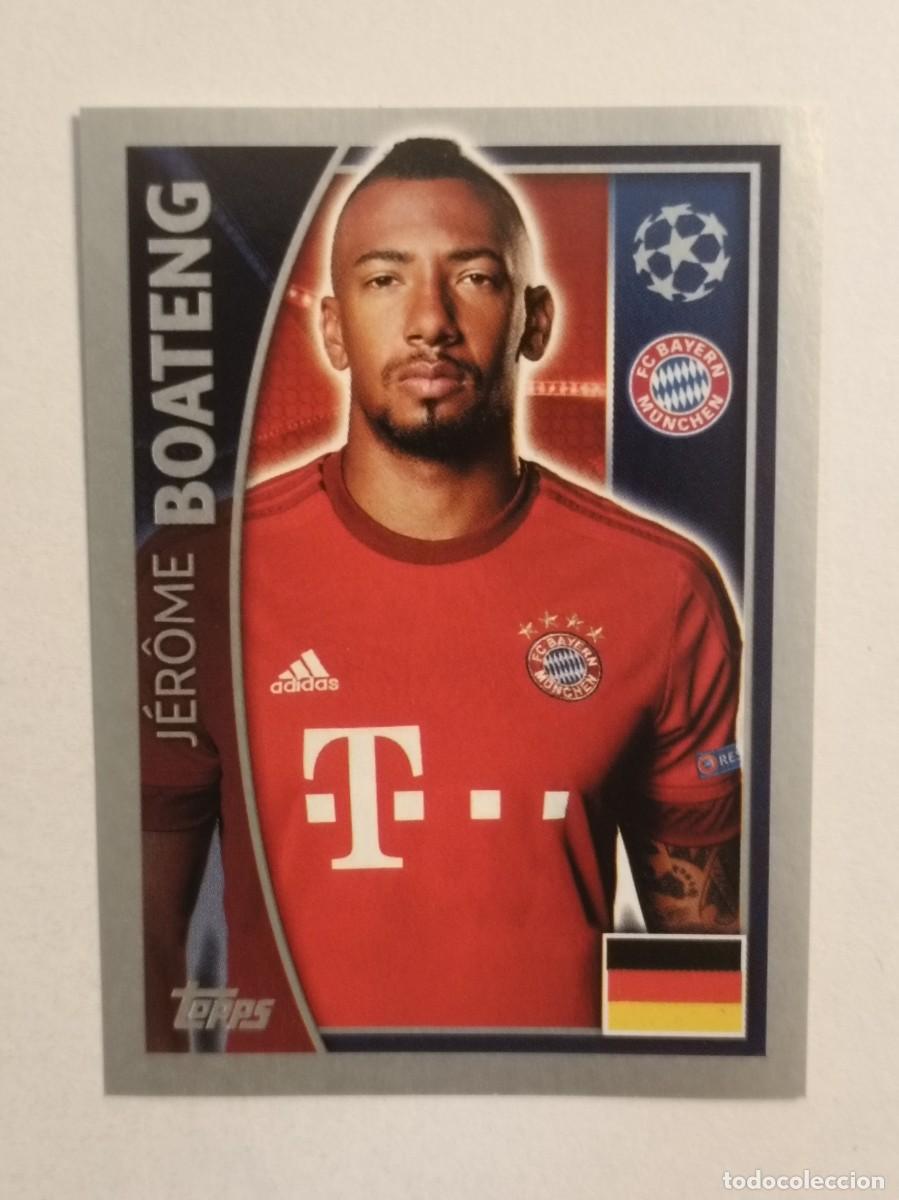 Cromos de F&uacute;tbol: #380 BOATENG (BAYERN MUNICH) UEFA CHAMPIONS LEAGUE 2015/2016 TOPPS