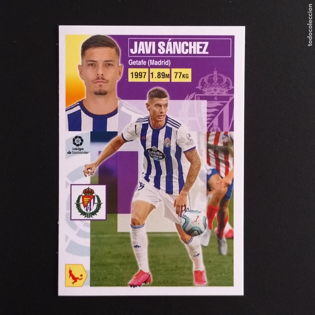 Cromos de F&uacute;tbol: N&ordm; 6 JAVI SANCHEZ VALLADOLID CROMOS LALIGA SANTANDER ESTE 2020 2021 20 21 LIGA PANINI