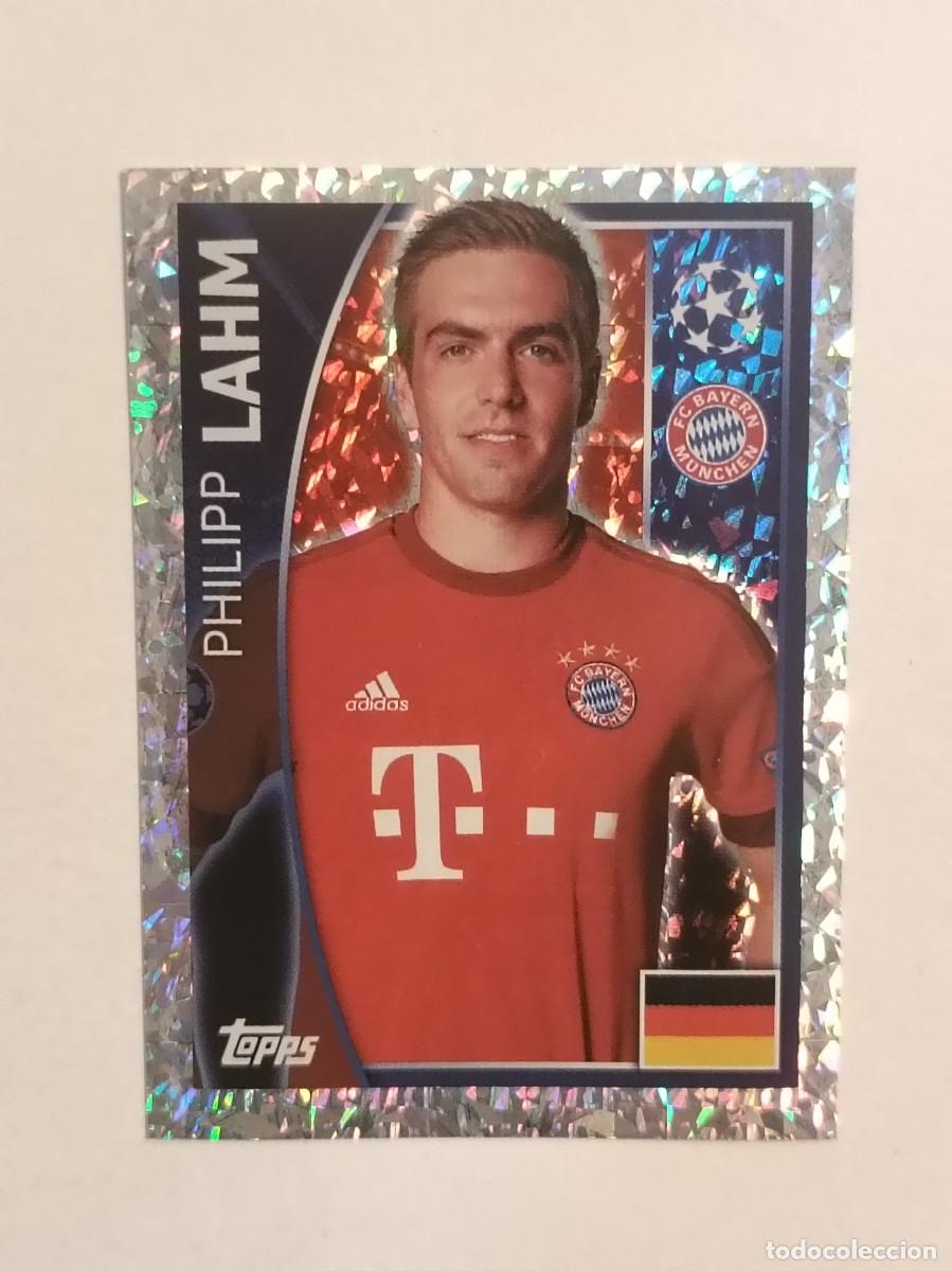 Cromos de F&uacute;tbol: #381 LAHM (BAYERN MUNICH) UEFA CHAMPIONS LEAGUE 2015/2016 TOPPS