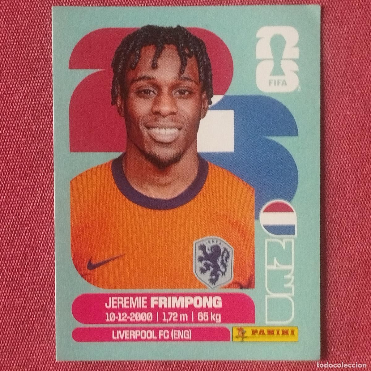Football Stickers: JEREMIE FRIMPONG - NED 8 - NEDERLAND - MUNDIAL - FIFA WORLD CUP - 2026