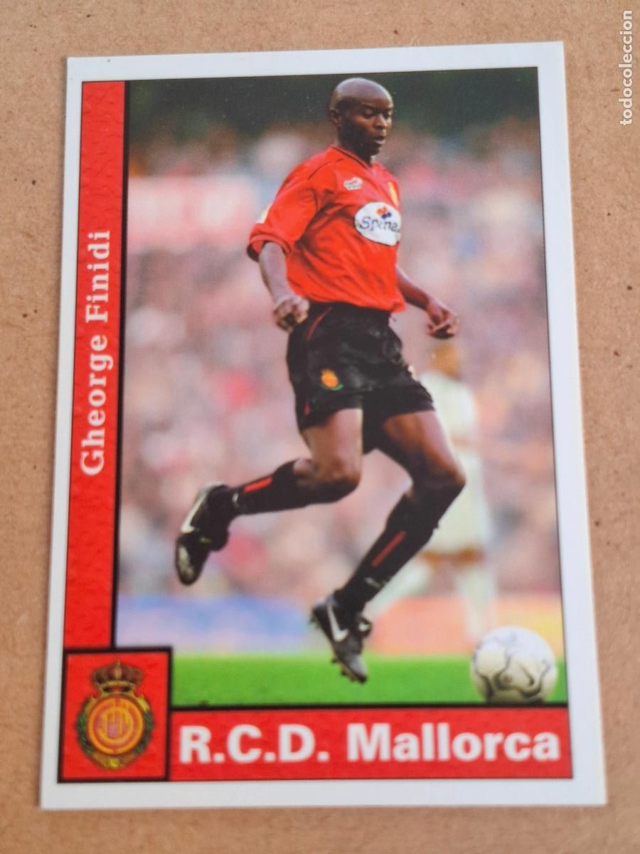 Football Stickers: MUNDICROMO 2001 2002 01 02 - 57 FINIDI ( BAJA ) - RCD. MALLORCA