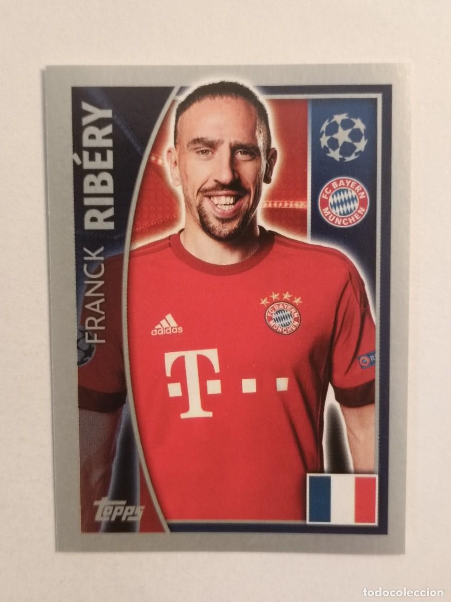 Cromos de Futebol: #384 RIBERY (BAYERN MUNICH) UEFA CHAMPIONS LEAGUE 2015/2016 TOPPS