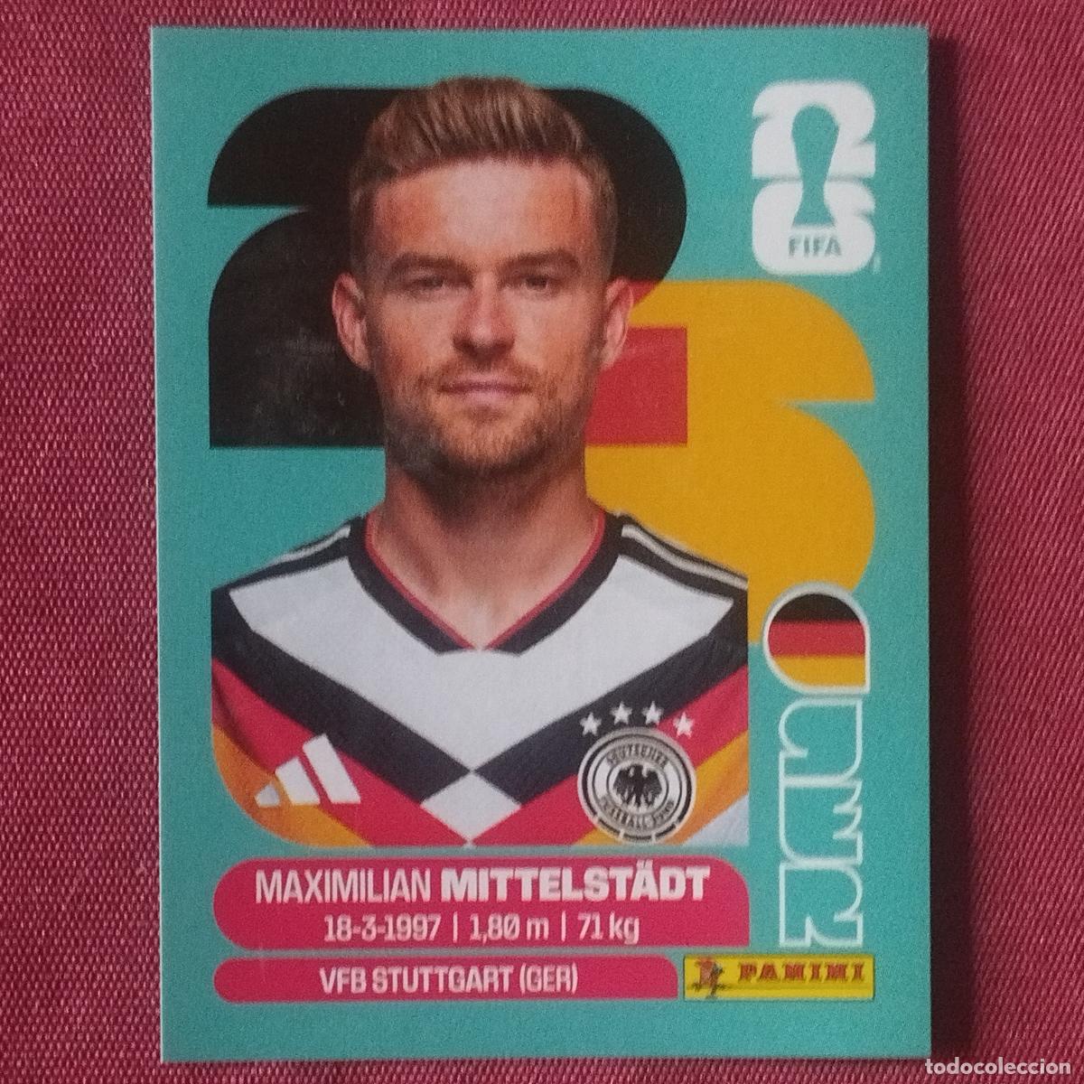 Cromos de F&uacute;tbol: MAZIMILLIAM MITTELSTADT - GER 9 - ALEMANIA - MUNDIAL - FIFA WORLD CUP - 2026