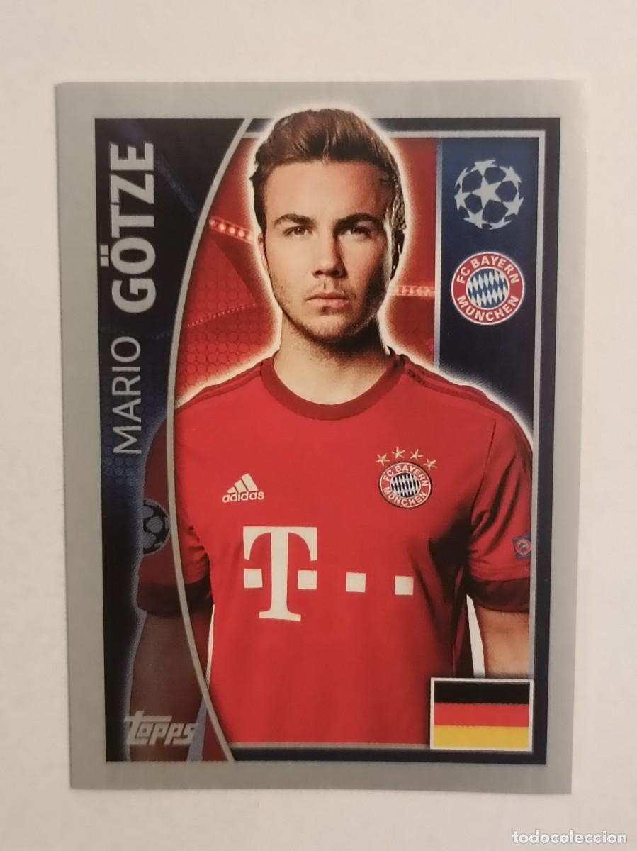 Cromos de F&uacute;tbol: #385 GOTZE (BAYERN MUNICH) UEFA CHAMPIONS LEAGUE 2015/2016 TOPPS