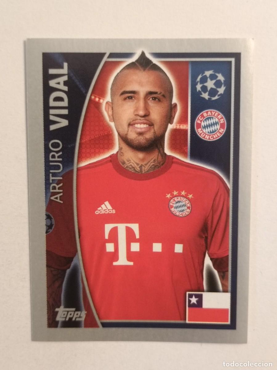Cromos de F&uacute;tbol: #386 VIDAL (BAYERN MUNICH) UEFA CHAMPIONS LEAGUE 2015/2016 TOPPS