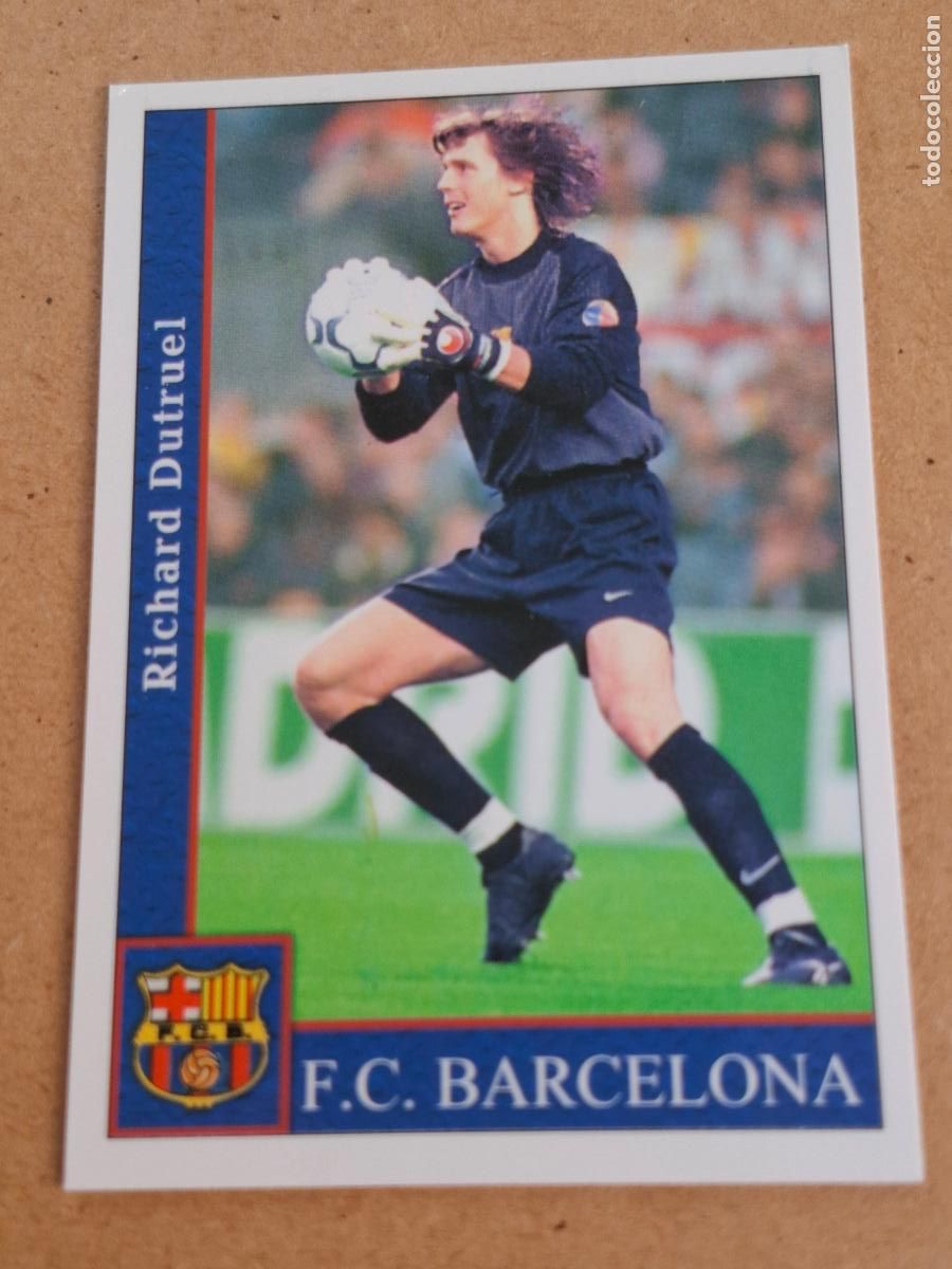 Cromos de F&uacute;tbol: MUNDICROMO 2001 2002 01 02 - 66 DUTRUEL ( BAJA ) - FC. BARCELONA