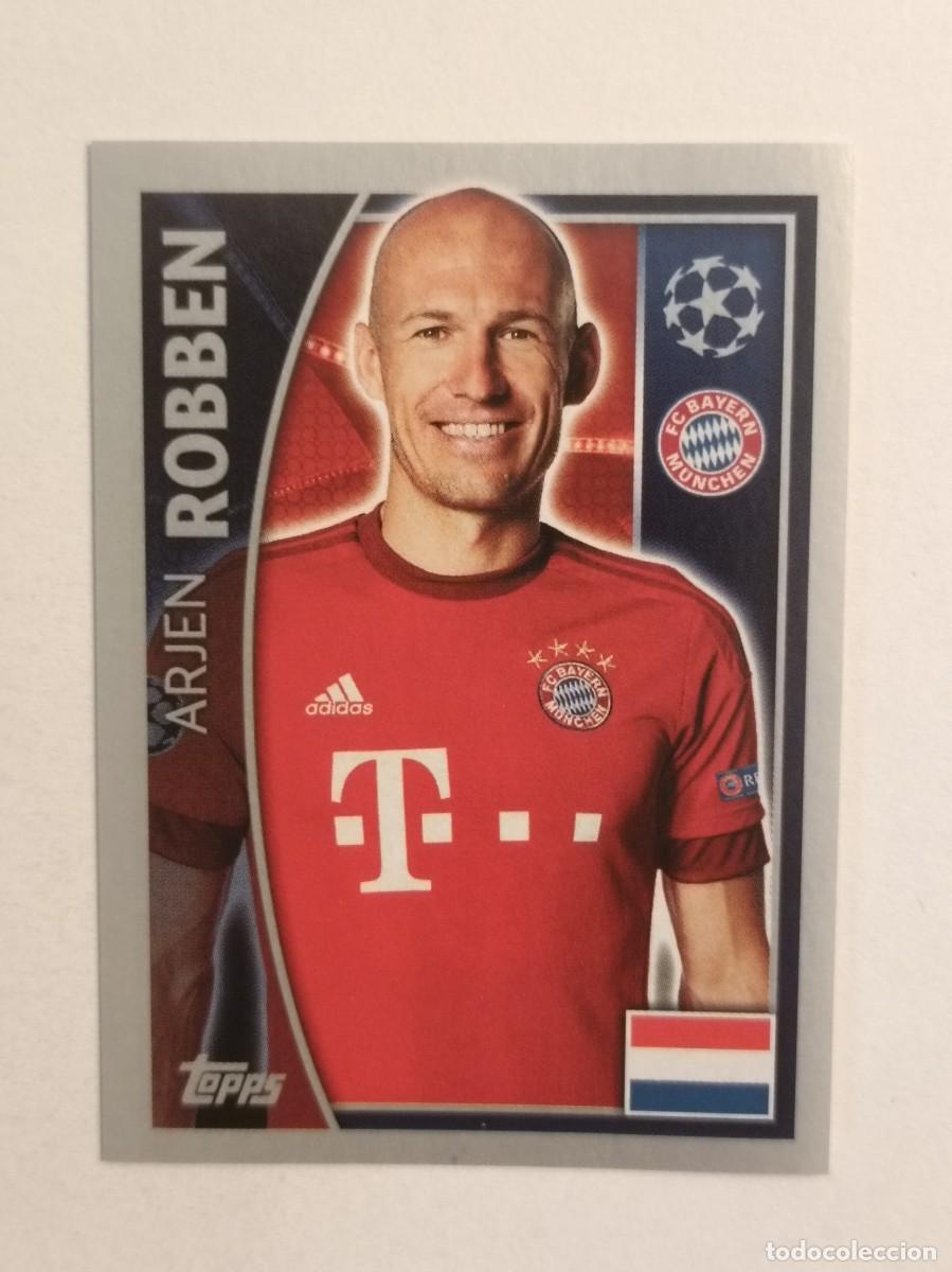 Cromos de F&uacute;tbol: #387 ROBBEN (BAYERN MUNICH) UEFA CHAMPIONS LEAGUE 2015/2016 TOPPS