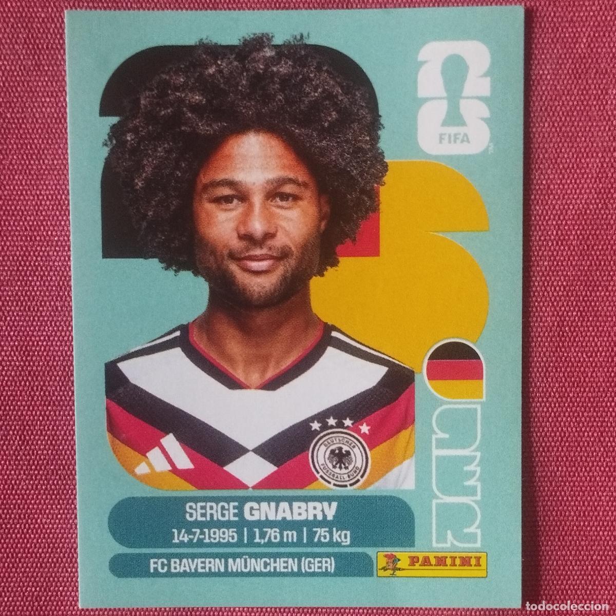 Cromos de F&uacute;tbol: SERGE GNABRY - GER 16 - ALEMANIA - MUNDIAL - FIFA WORLD CUP - 2026