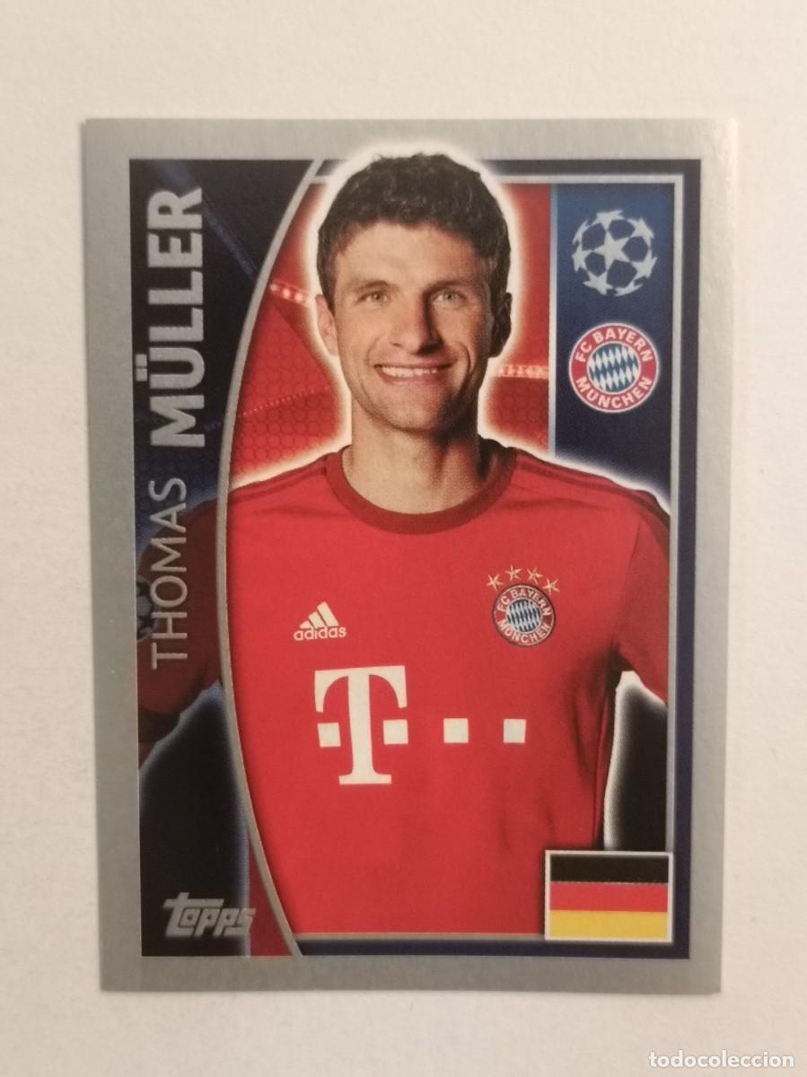 Cromos de F&uacute;tbol: #389 MULLER (BAYERN MUNICH) UEFA CHAMPIONS LEAGUE 2015/2016 TOPPS